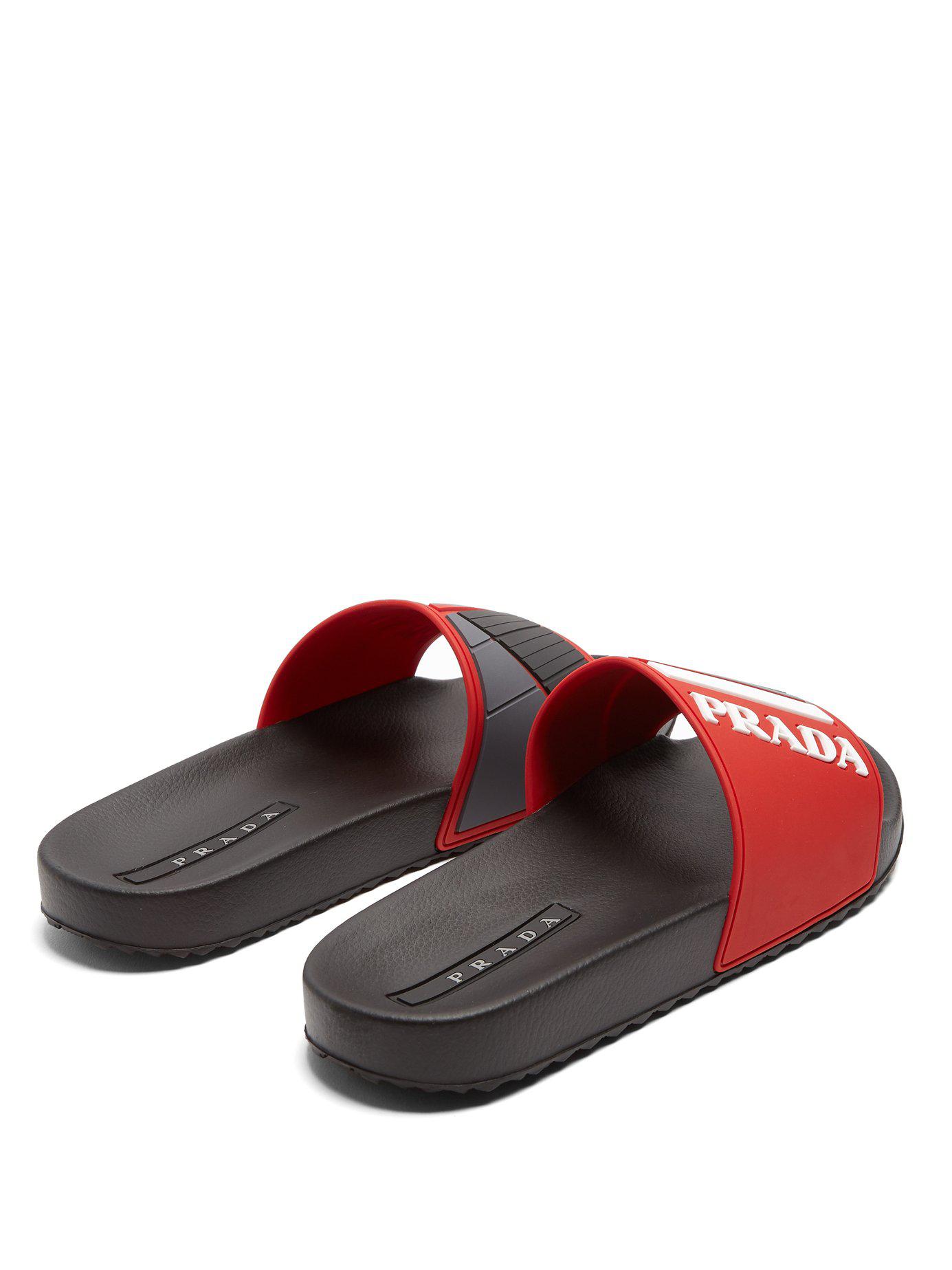 prada slides men's sale