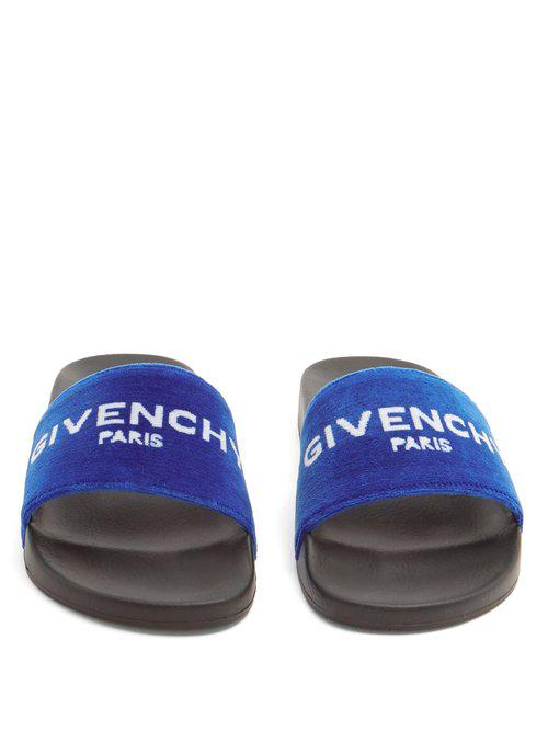 givenchy velvet slides