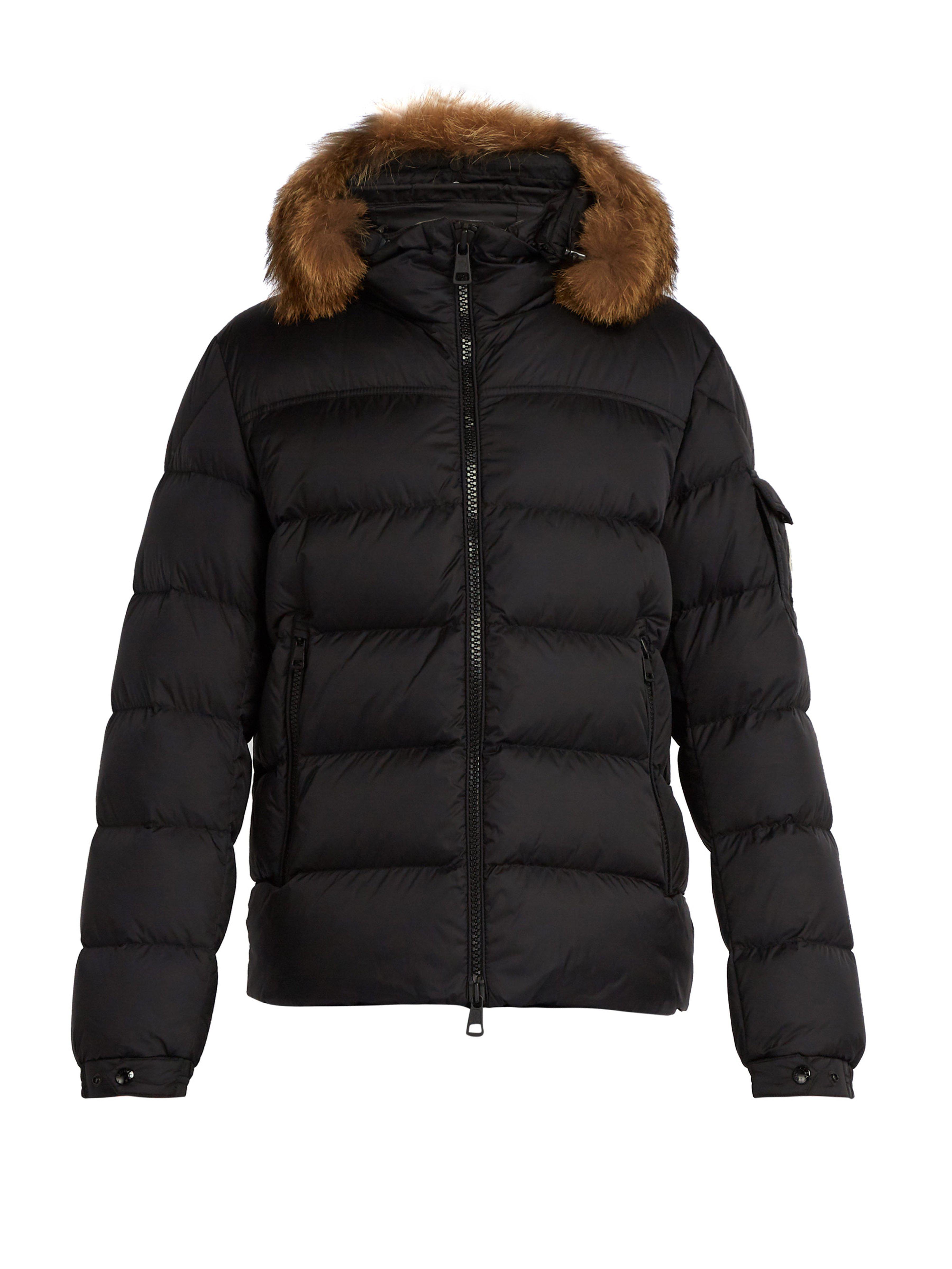Moncler Marque Quilted-down Jacket in Black for Men | Lyst UK