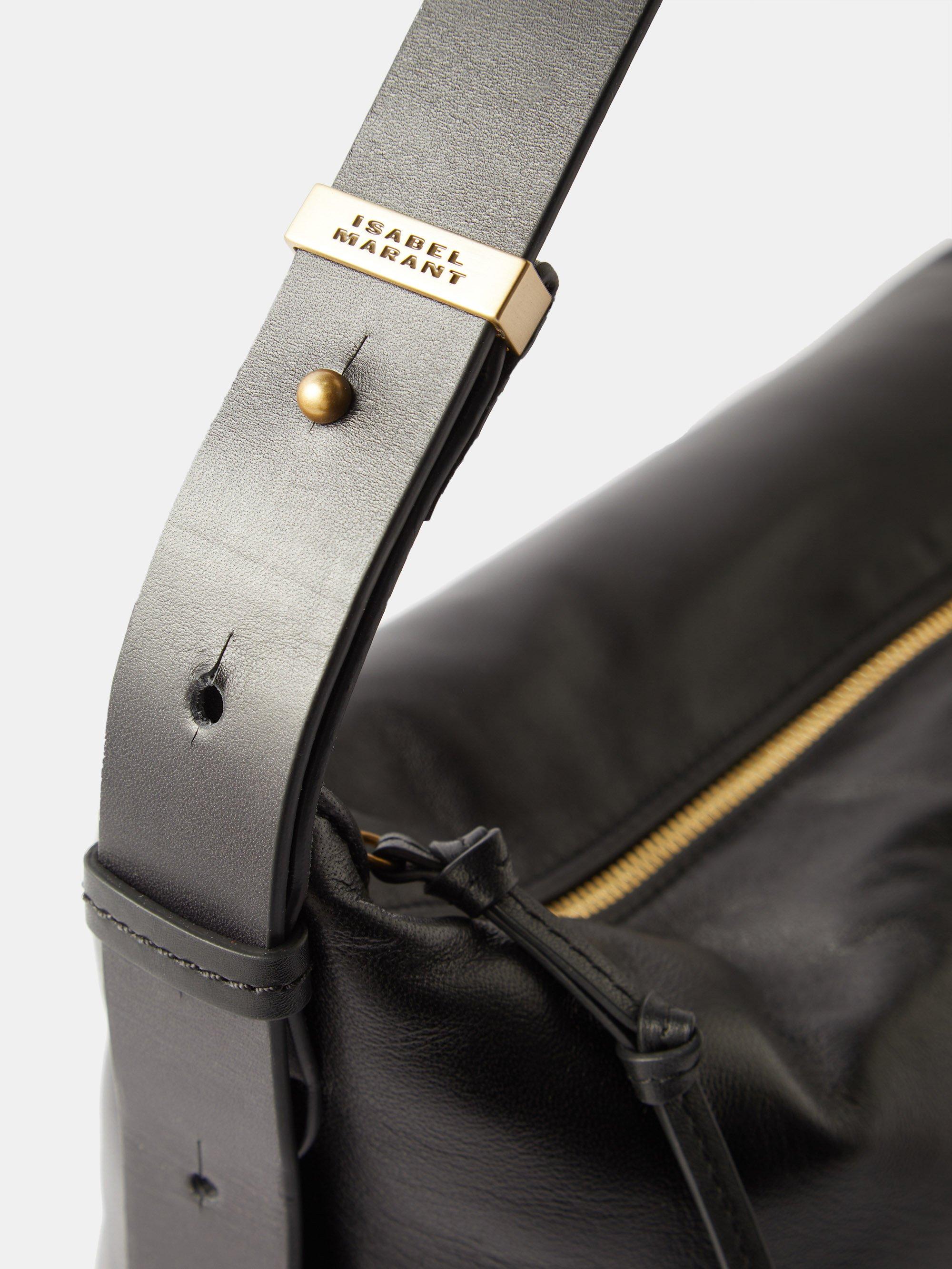 Leyden leather belt