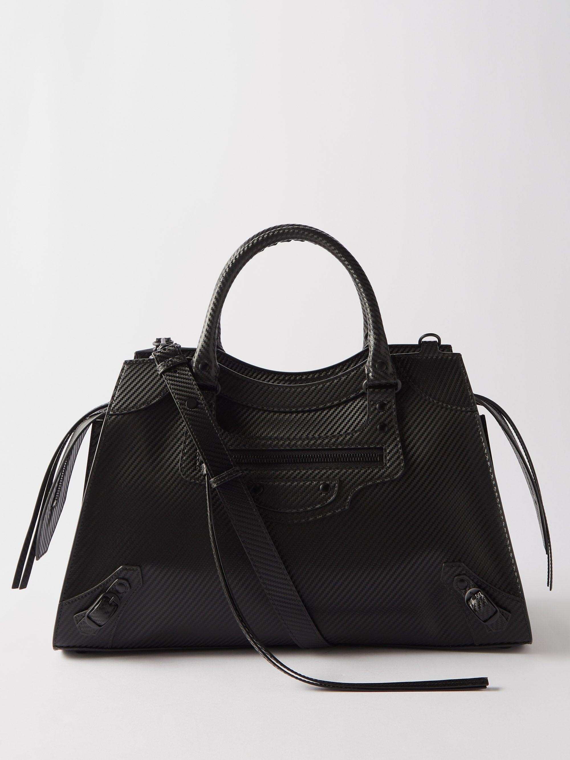 Balenciaga Neo Classic Carbon-fibre City Bag in Black for Men | Lyst Canada