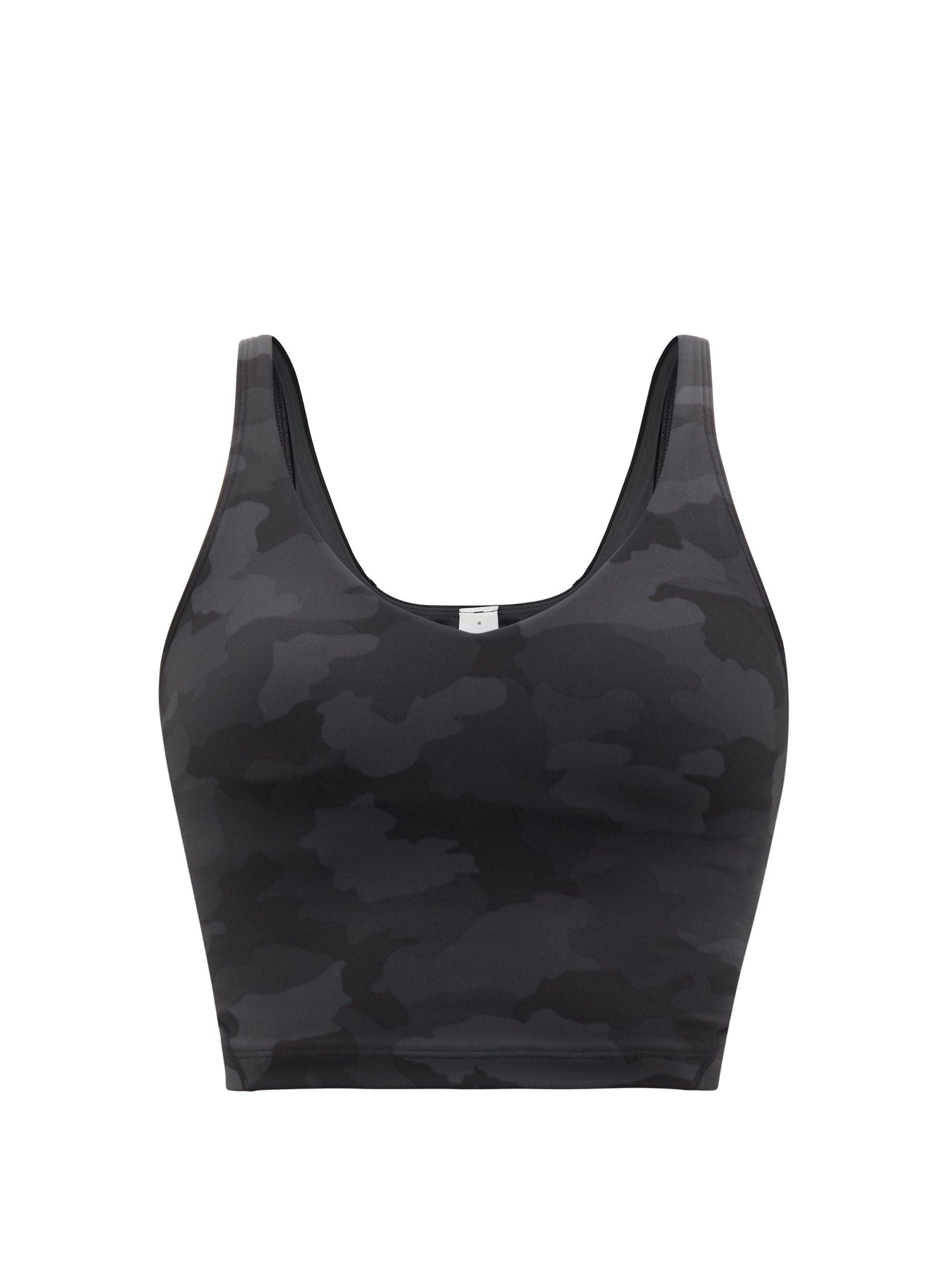Align Camo-print Jersey Cropped Tank Top