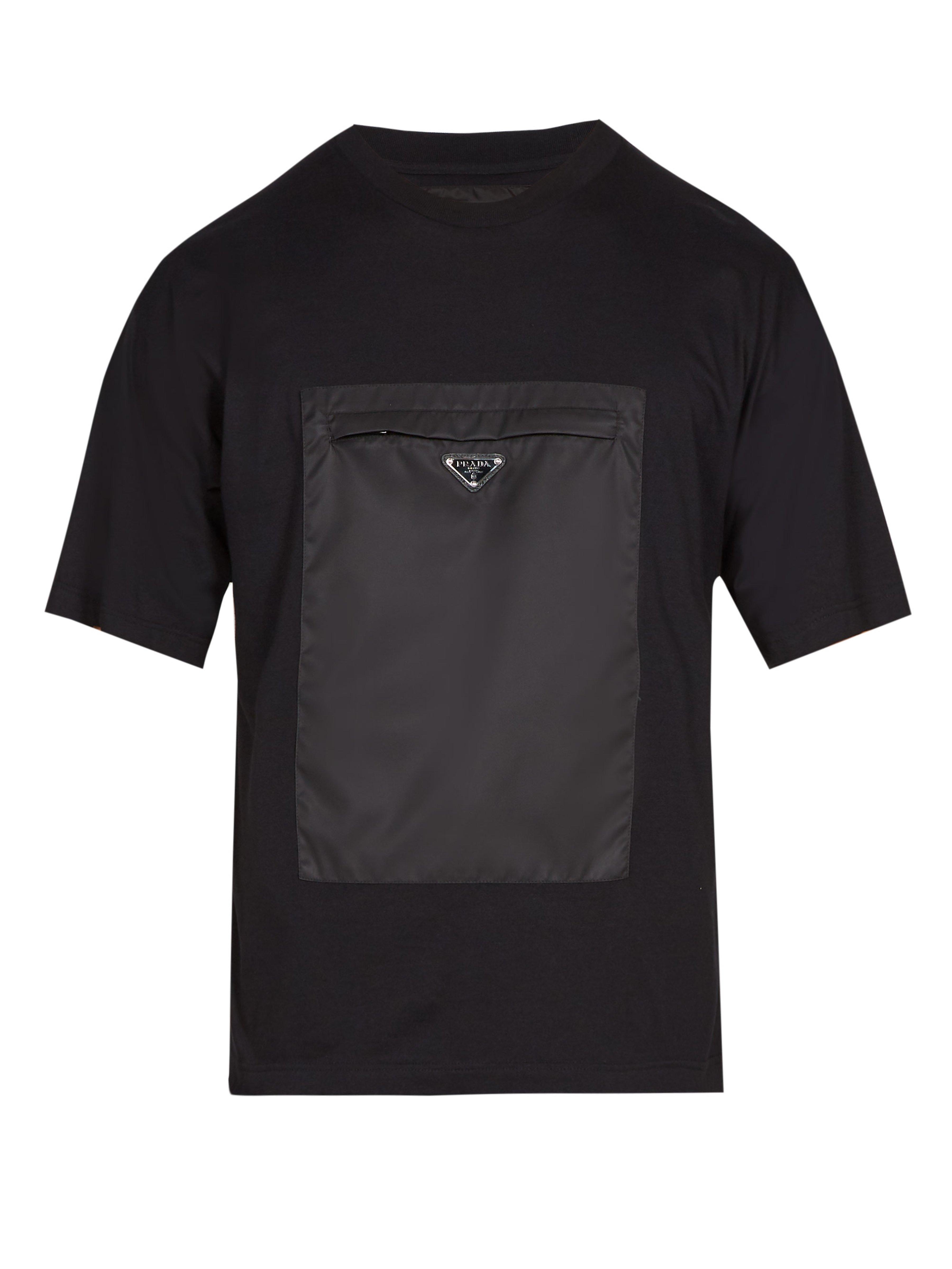 Prada Synthetic Pocket Cotton T Shirt 