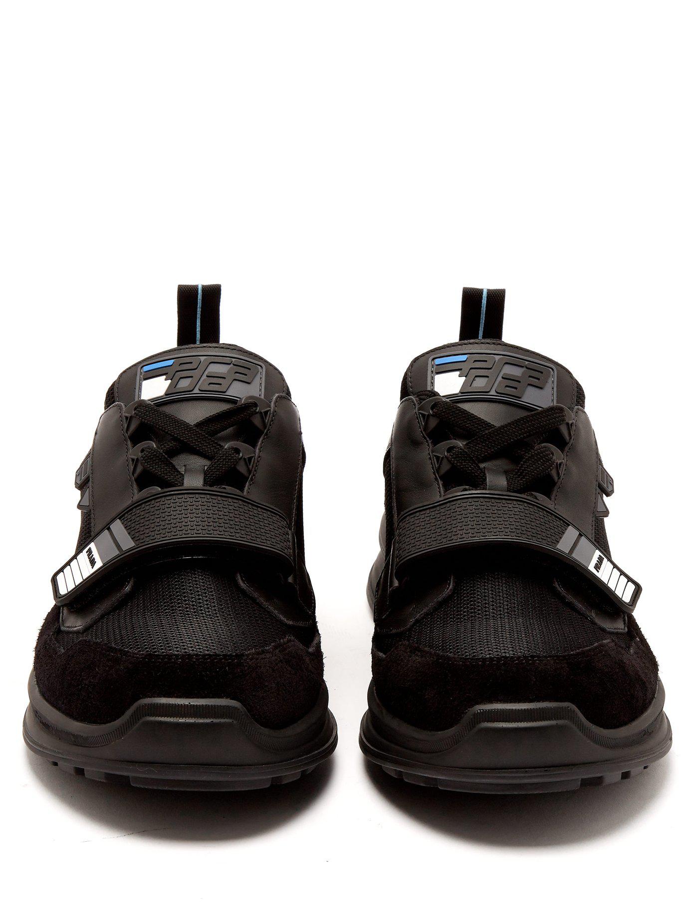 prada trainers velcro