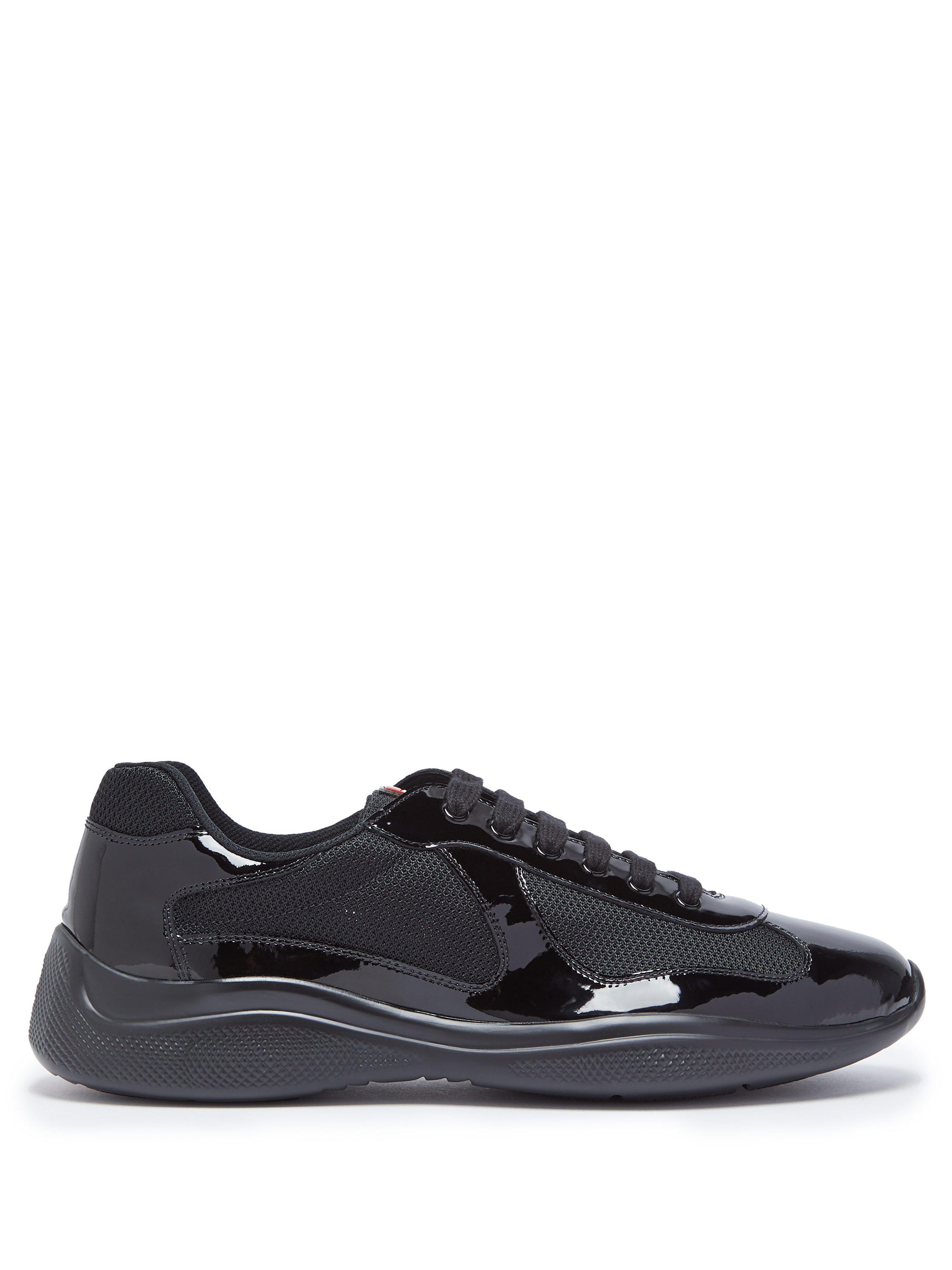prada america mesh trainers