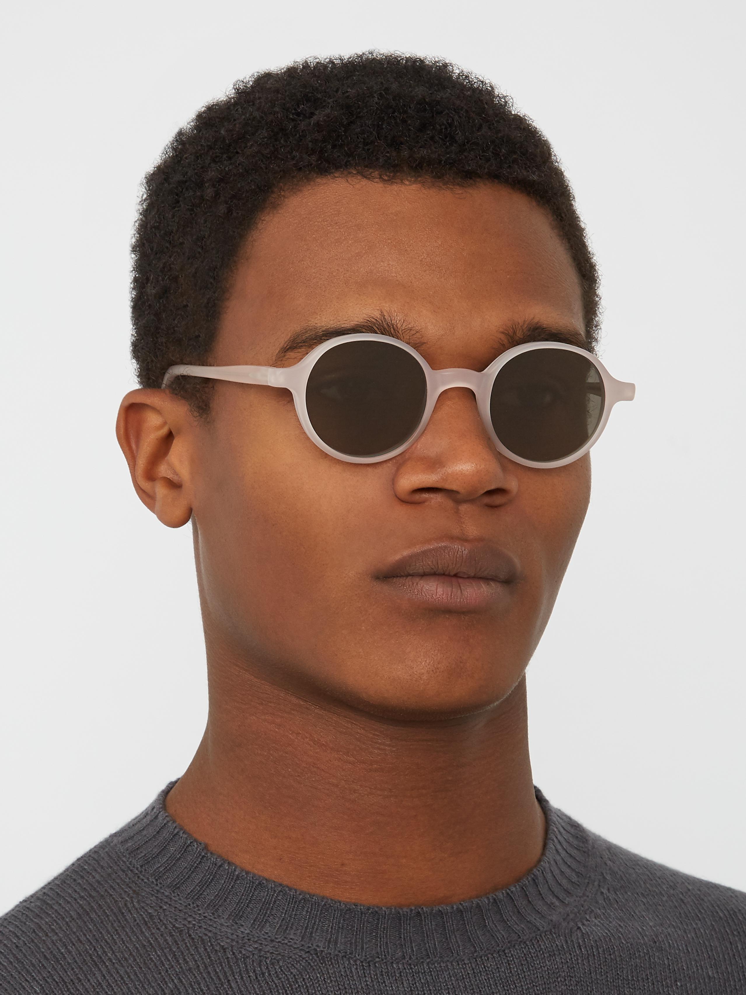 Reunion Round-frame Acetate Sunglasses in for | Lyst