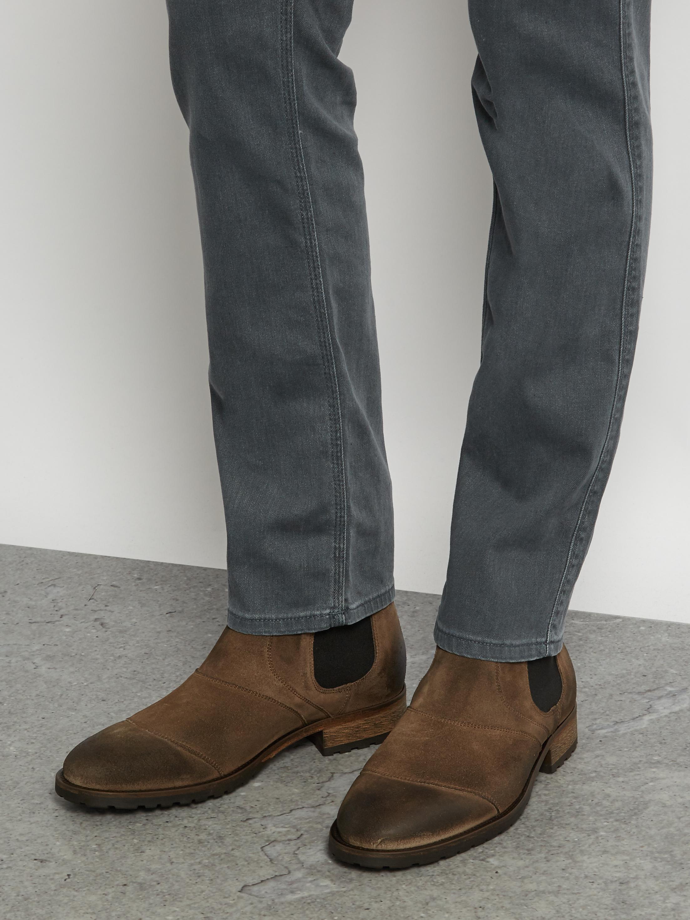 belstaff suede boots