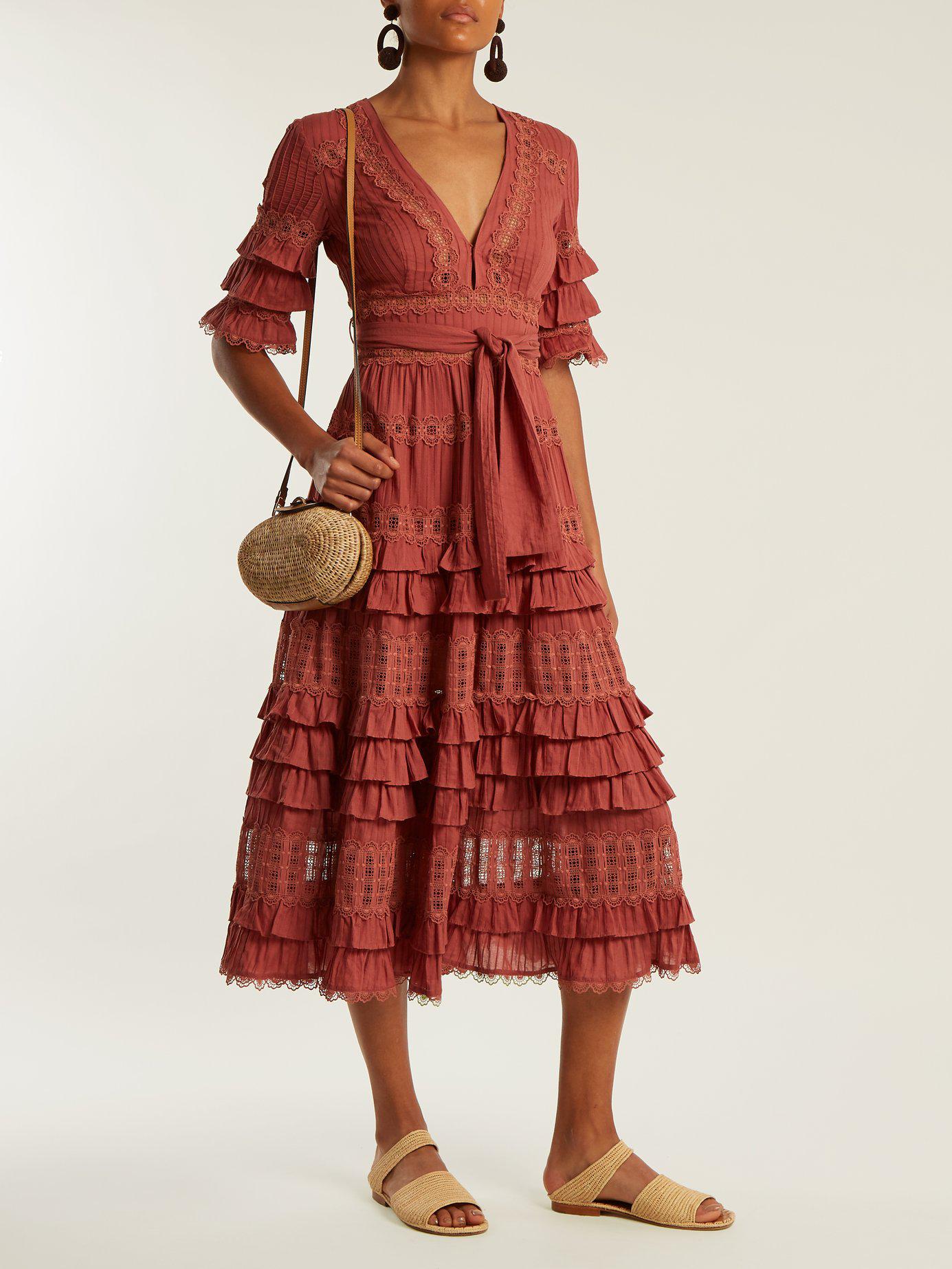 zimmermann ruffle gown