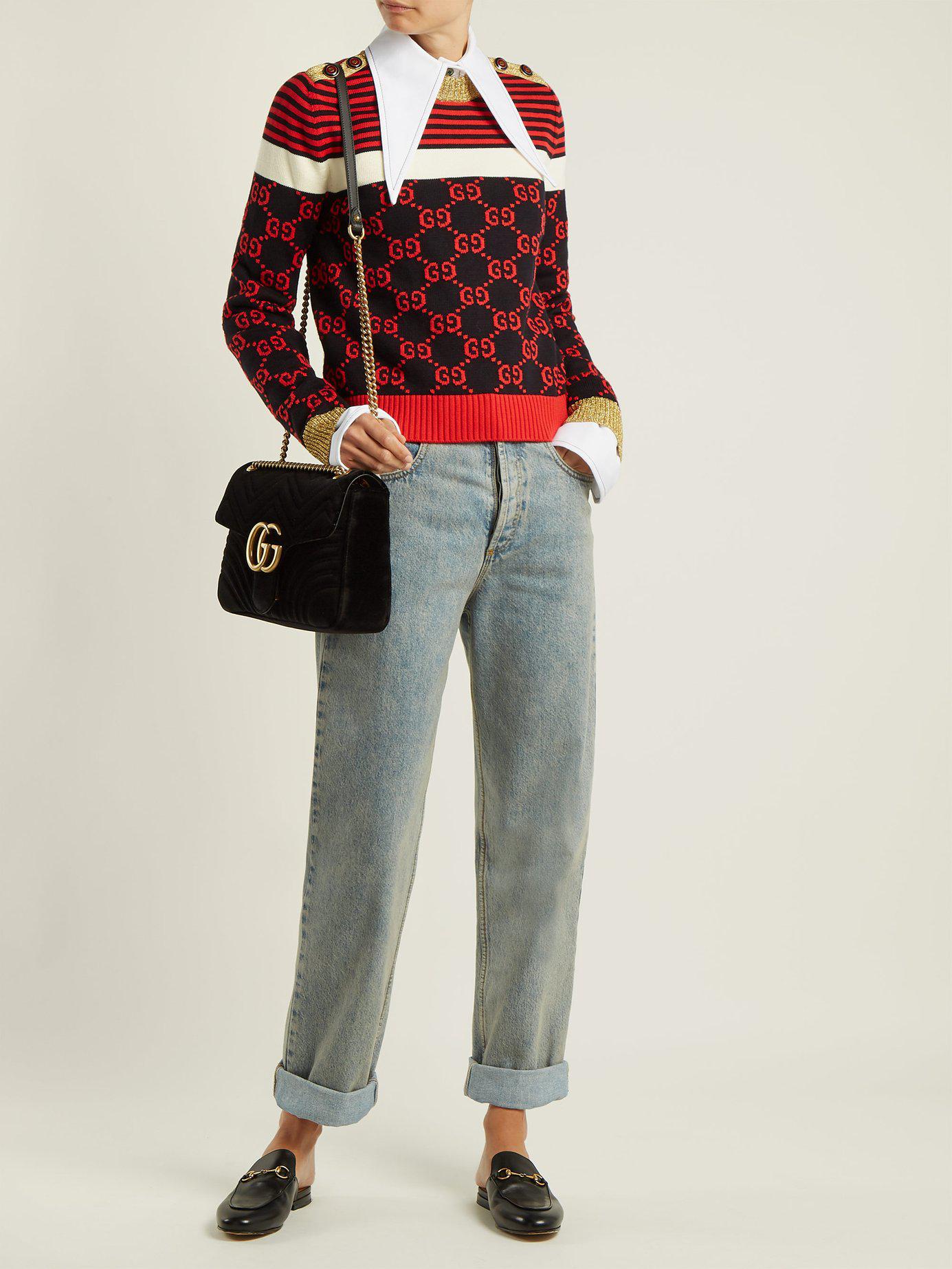 gg marmont medium shoulder bag