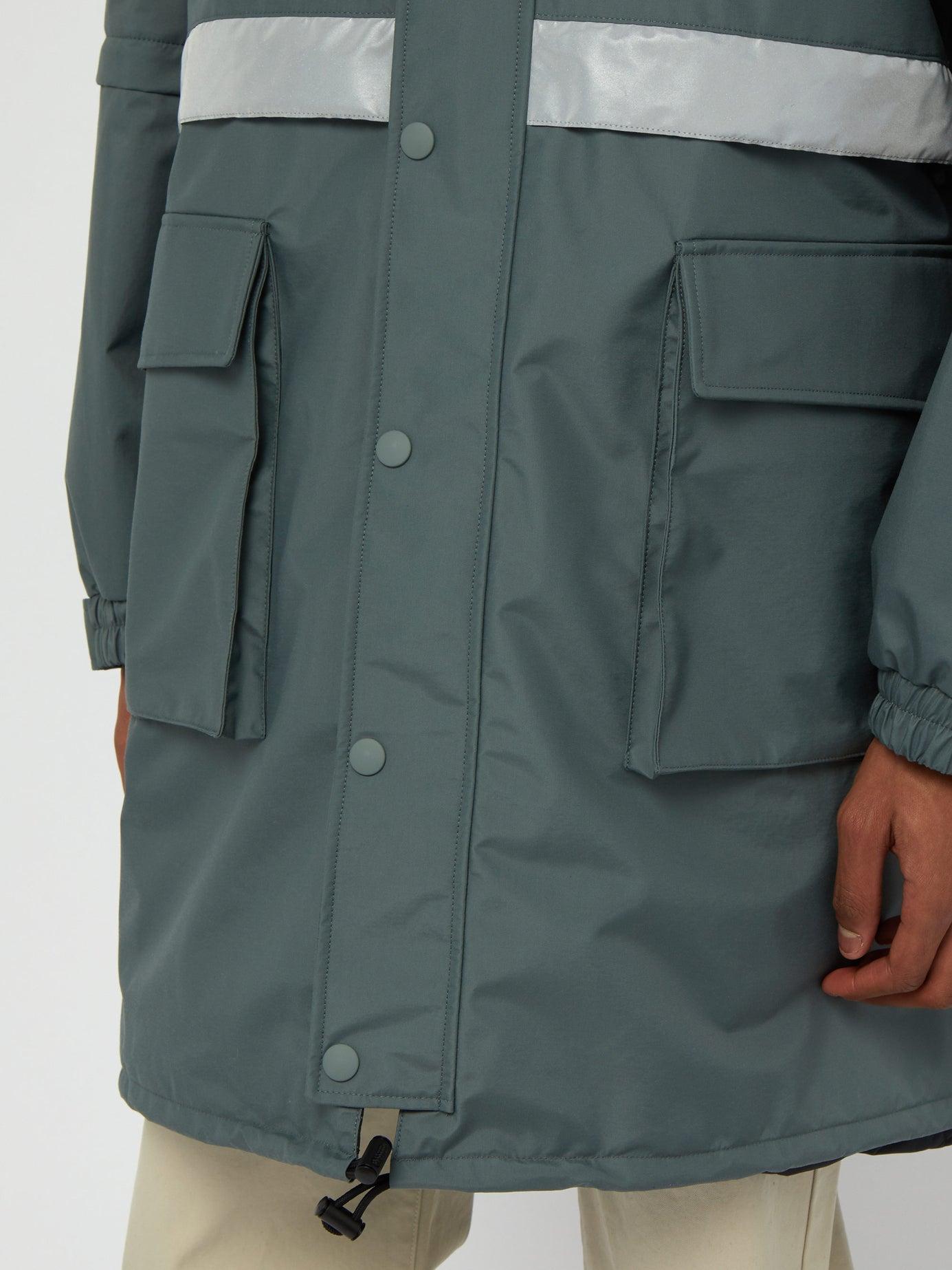 balenciaga reflective jacket