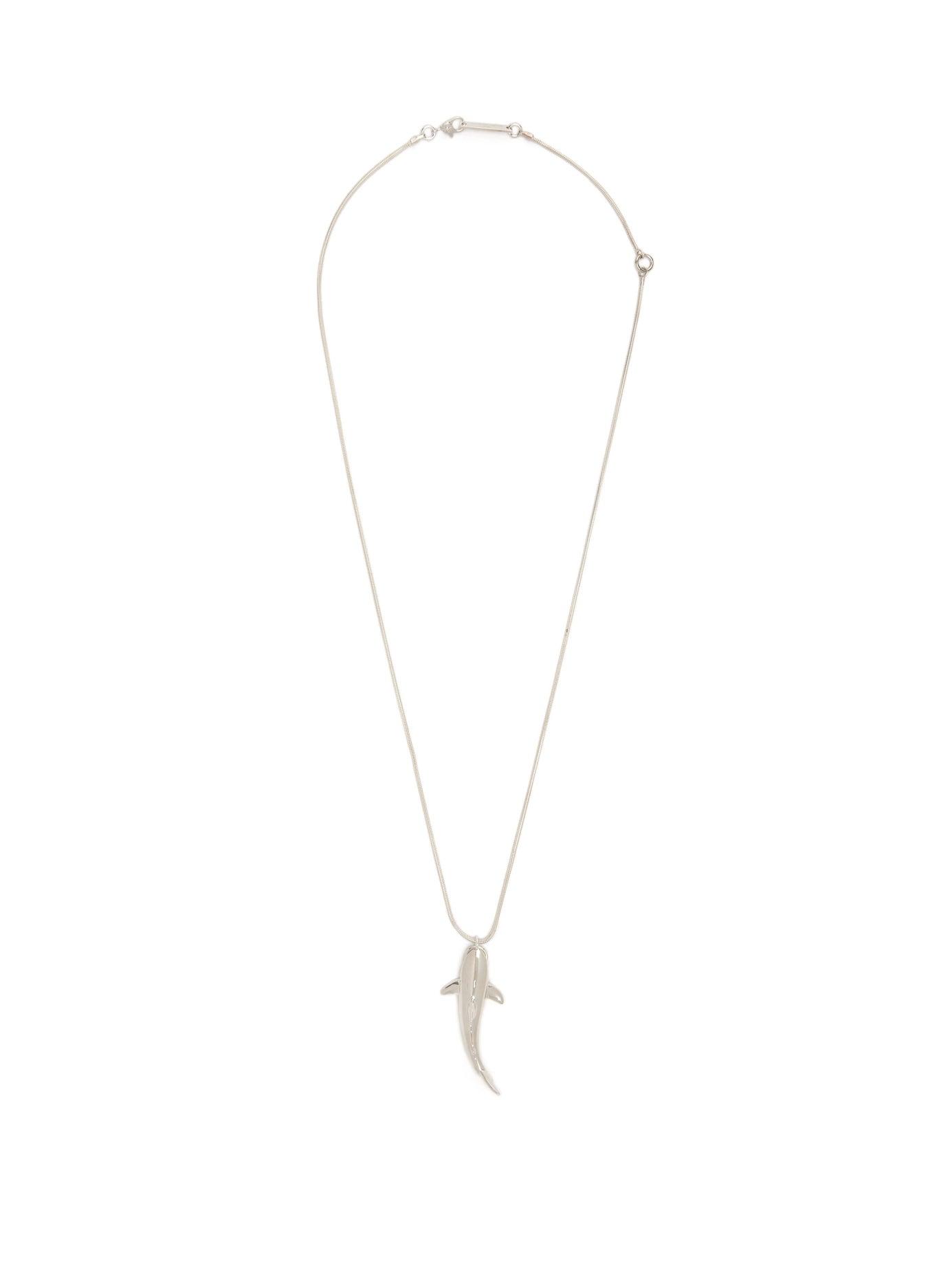 Ambush Shark-pendant Silver Necklace in Metallic for Men | Lyst