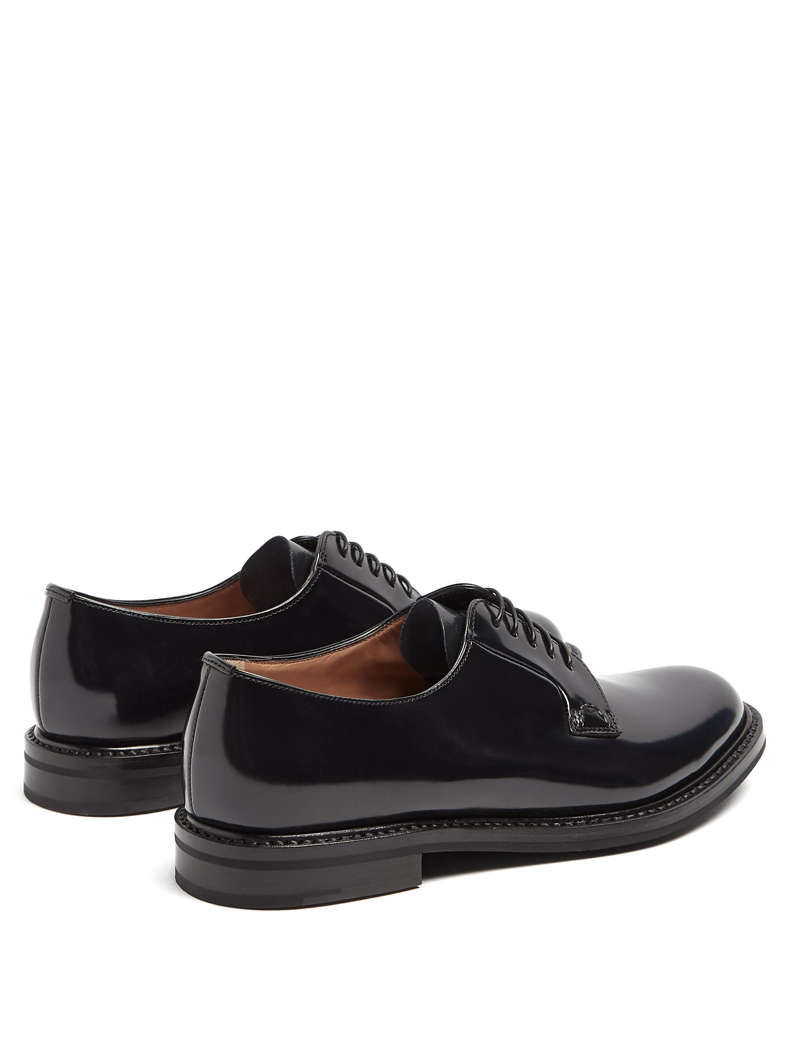 Church's Shannon 2 Leather Derby Shoes in Navy (Blue) - Lyst