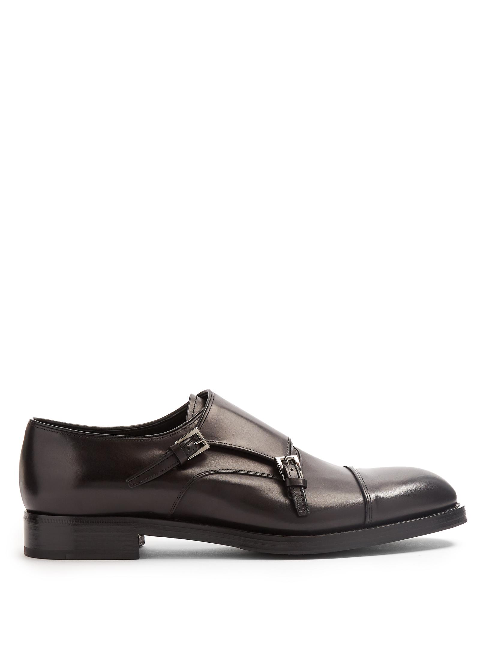 double monk straps shoes