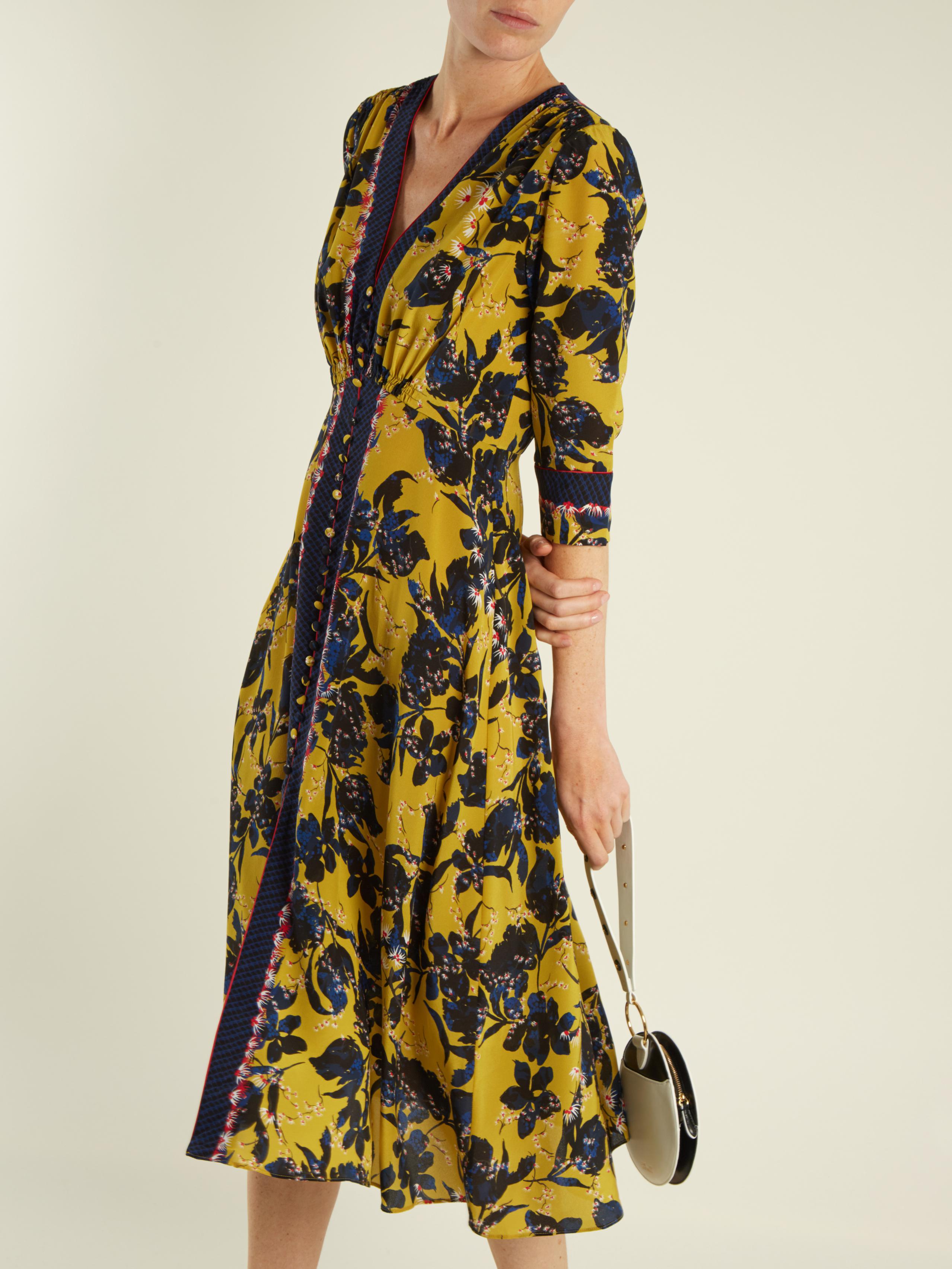 saloni yellow dress
