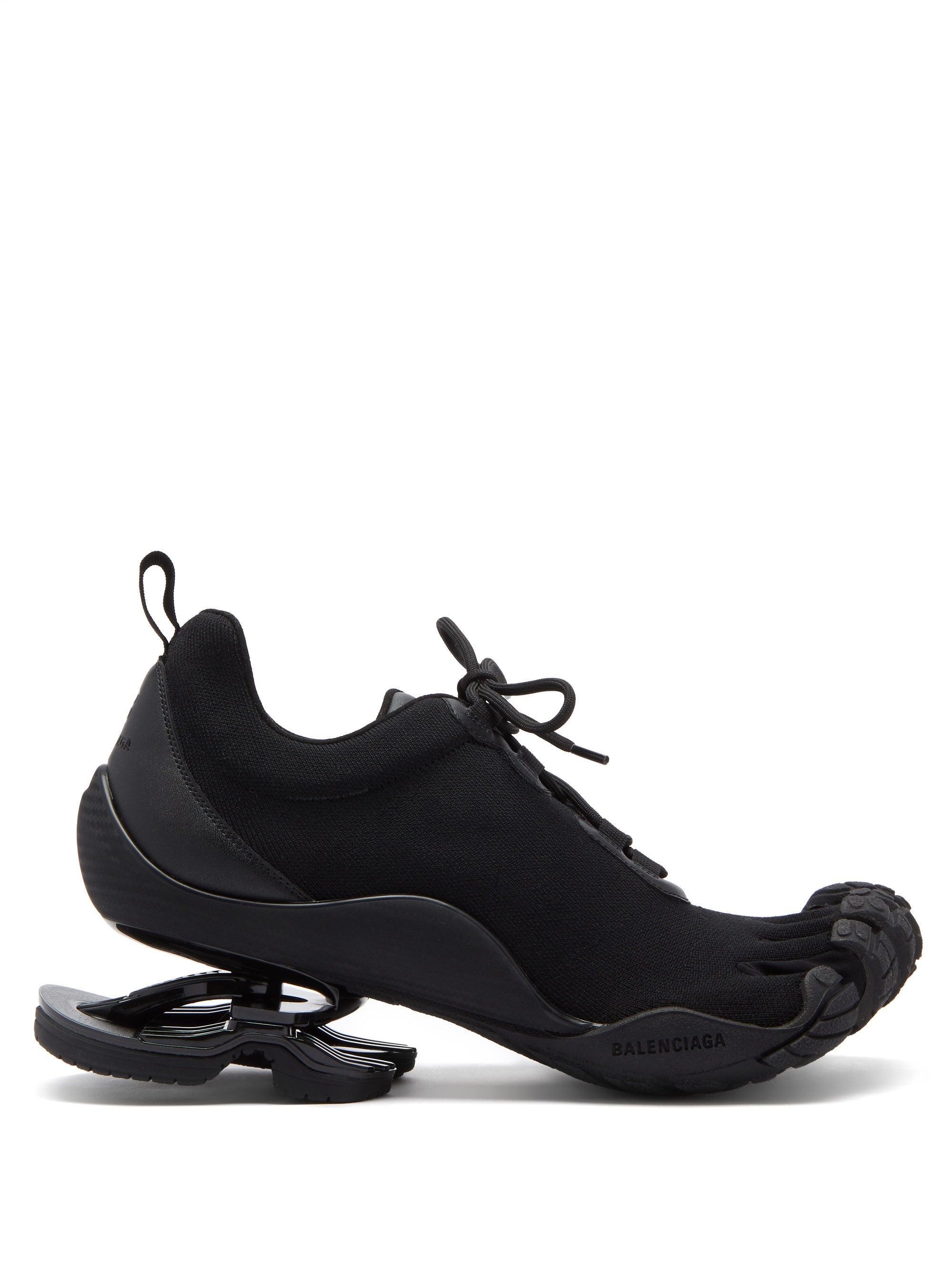 Balenciaga X Vibram Low-top Mesh Five-toe Shoes in Black for Men | Lyst