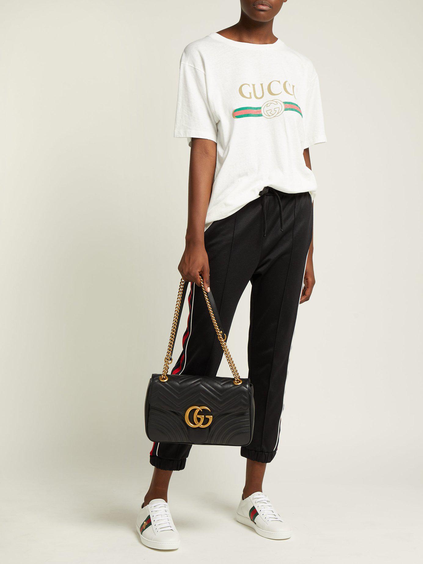 gucci gg marmont medium shoulder bag