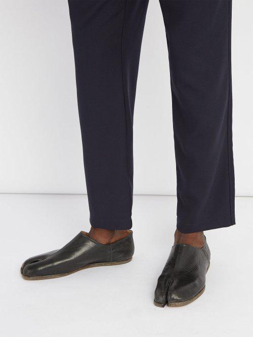 maison margiela tabi slippers