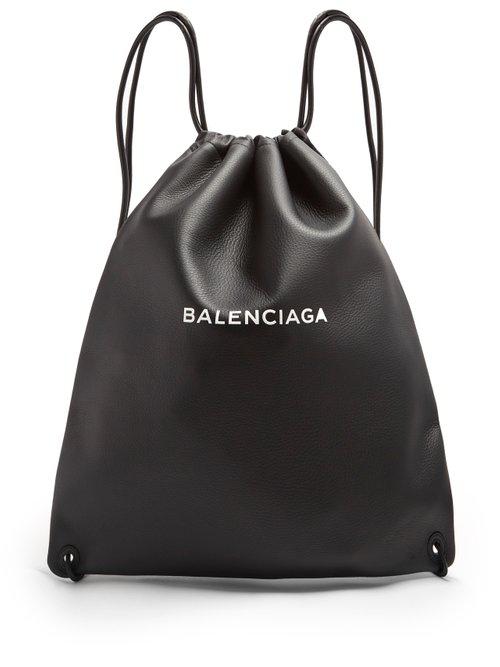 balenciaga drawstring bag
