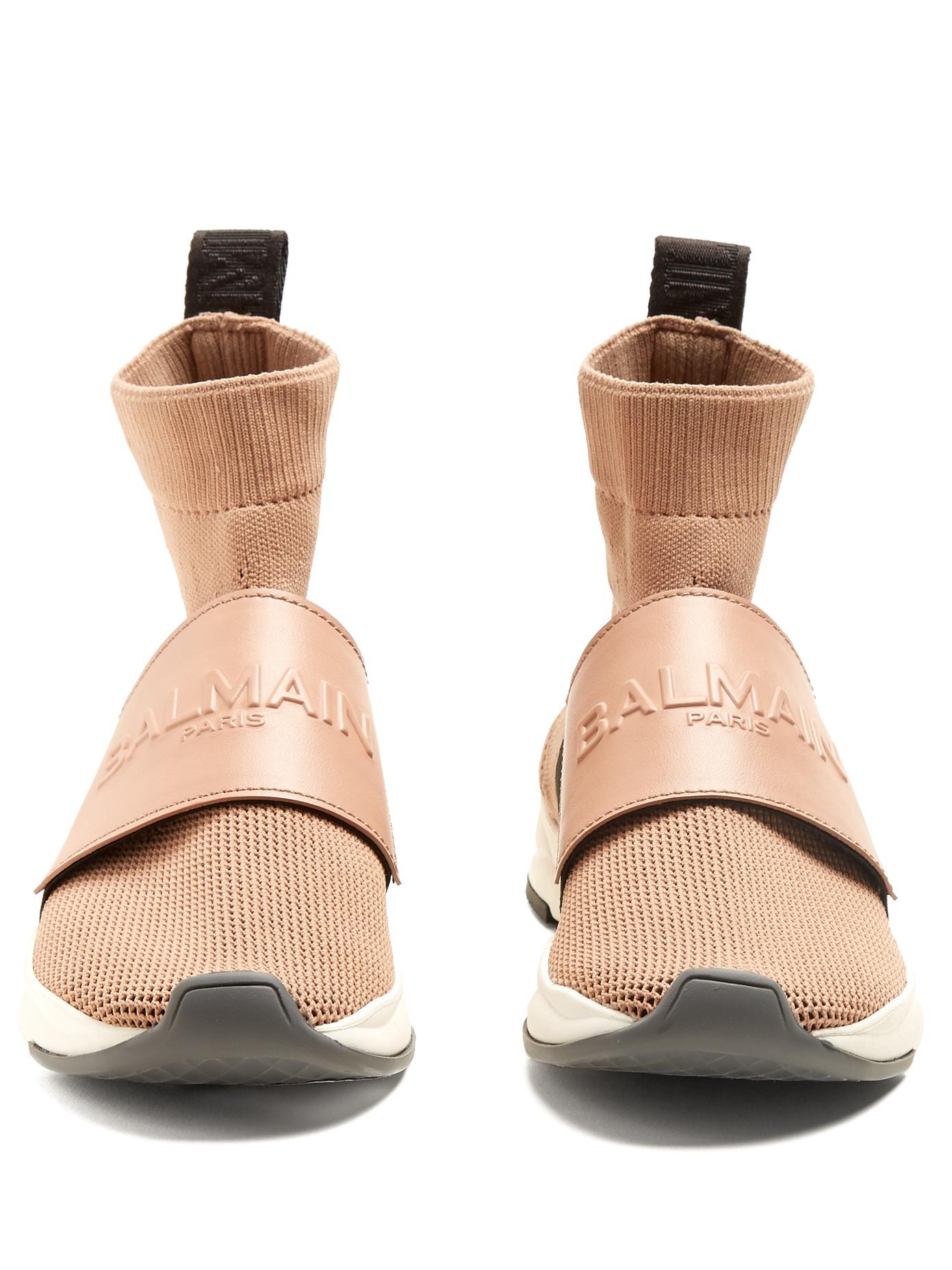 nude sock trainers