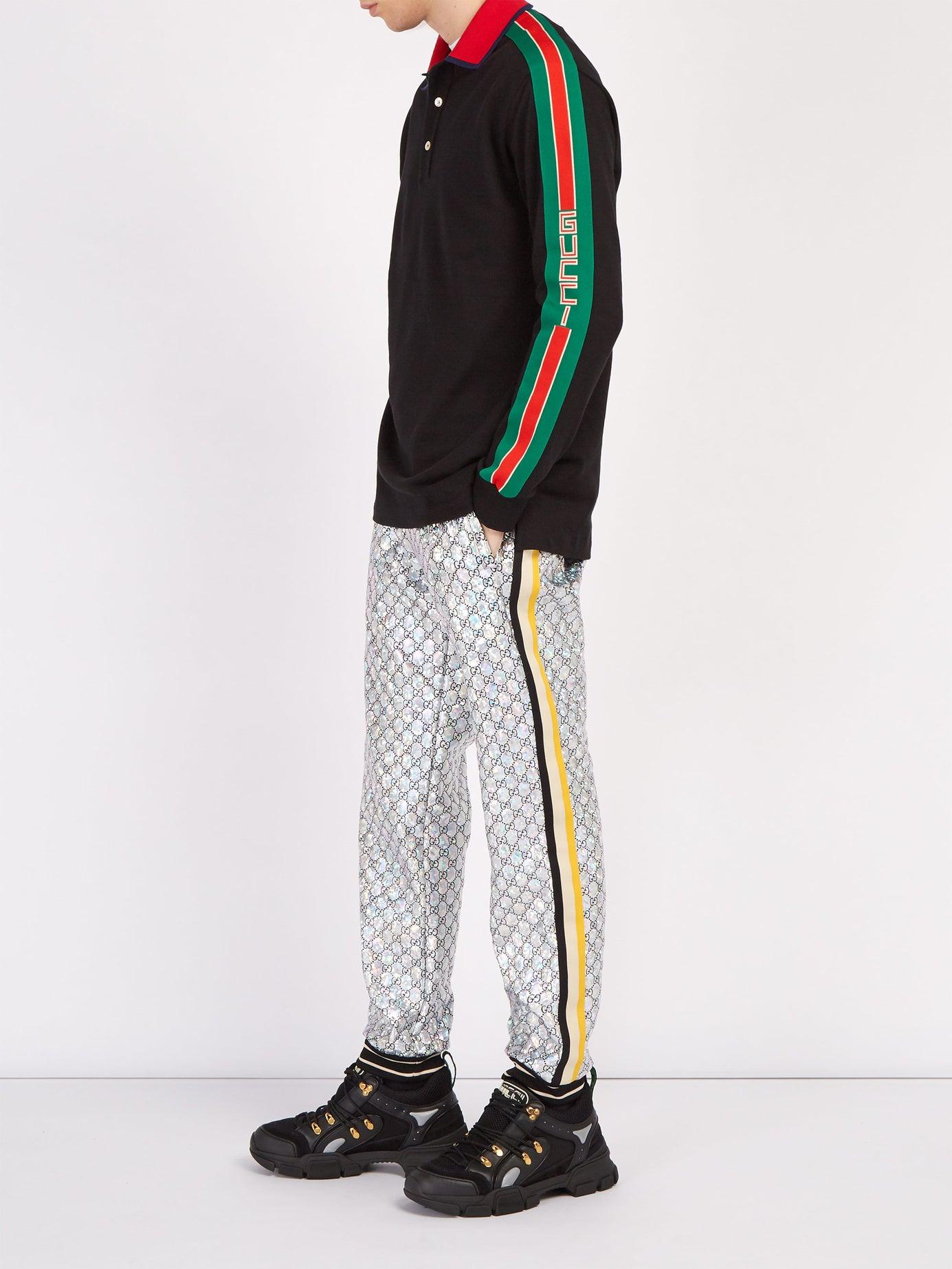 Gucci Synthetic Gg Stretch-jersey Track 