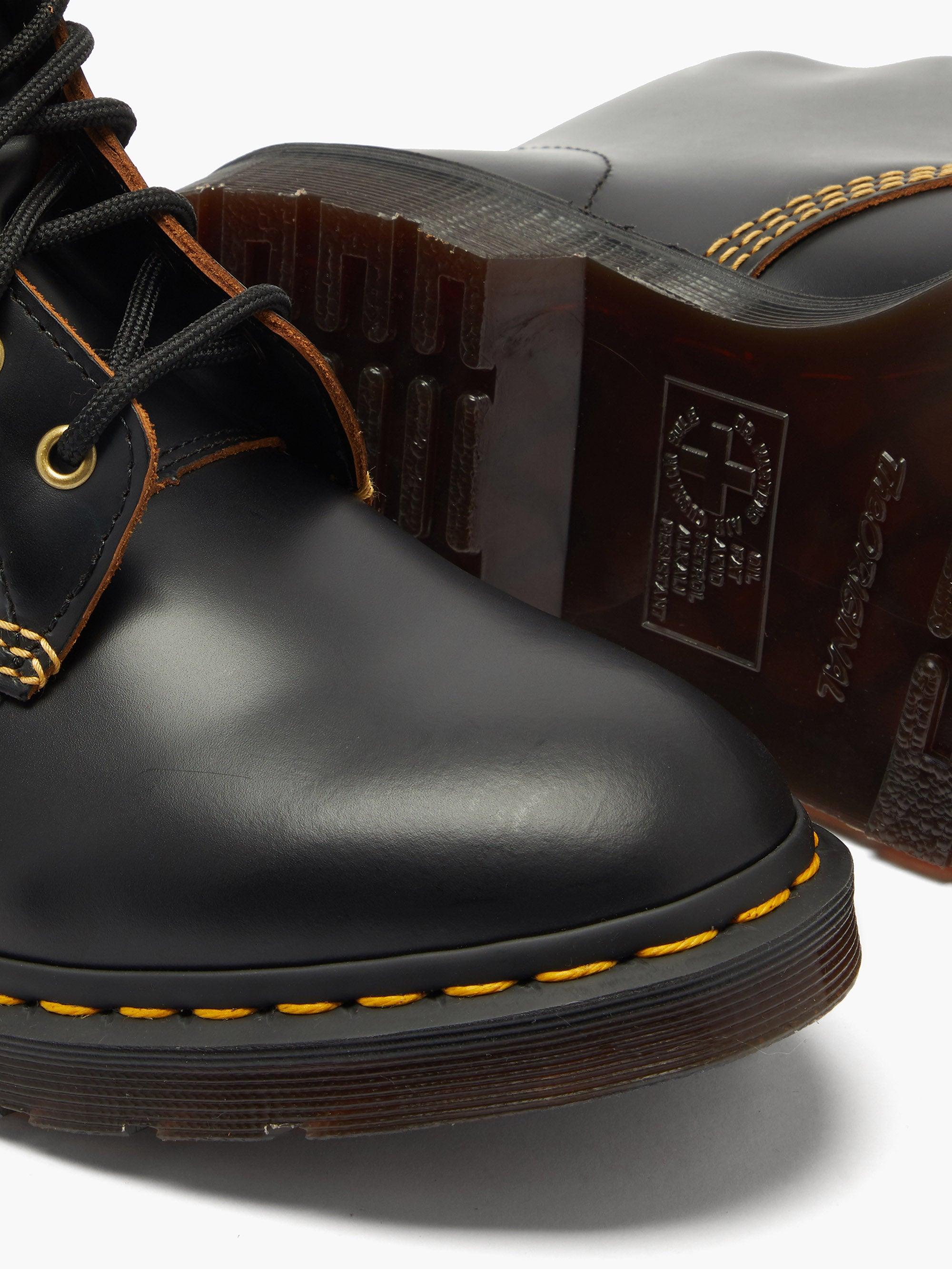 Dr. Martens 101 Archive Leather Ankle Boots in Black for Men - Lyst