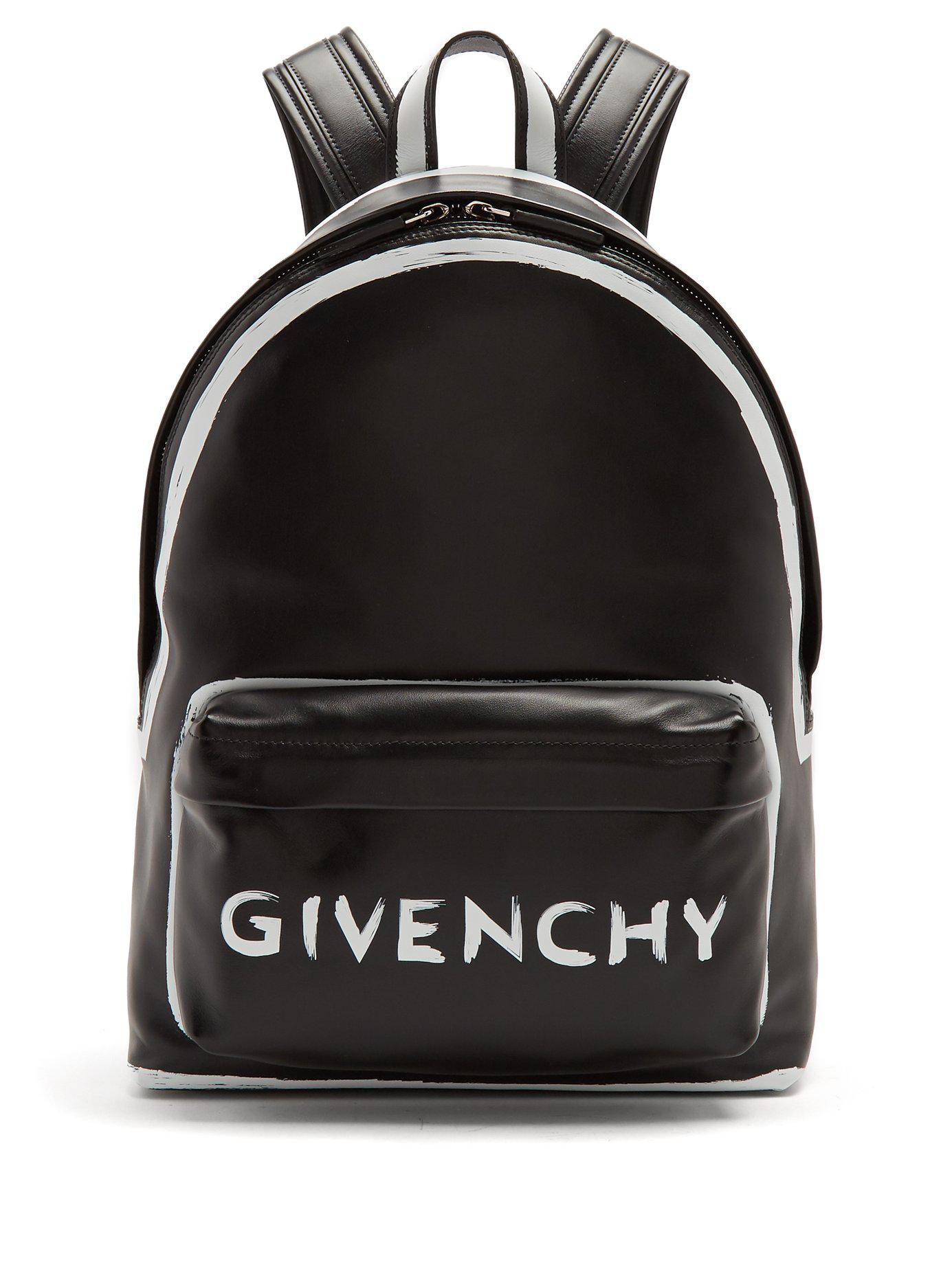 givenchy-black-Graffiti-Logo-Leather-Backpack.jpeg