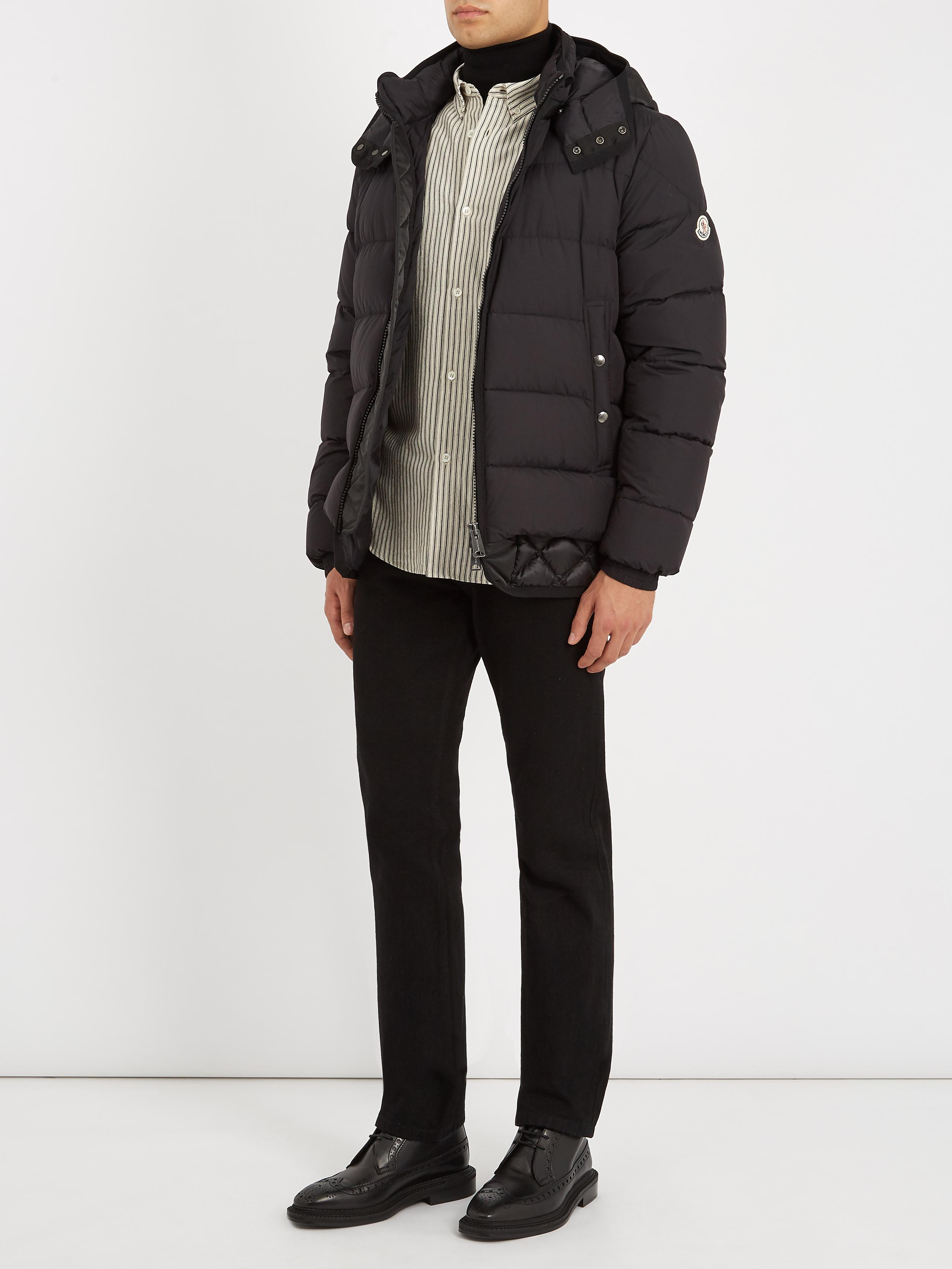 Moncler Synthetic Tanguy Quilted Down Jacket in Black for Men - Lyst