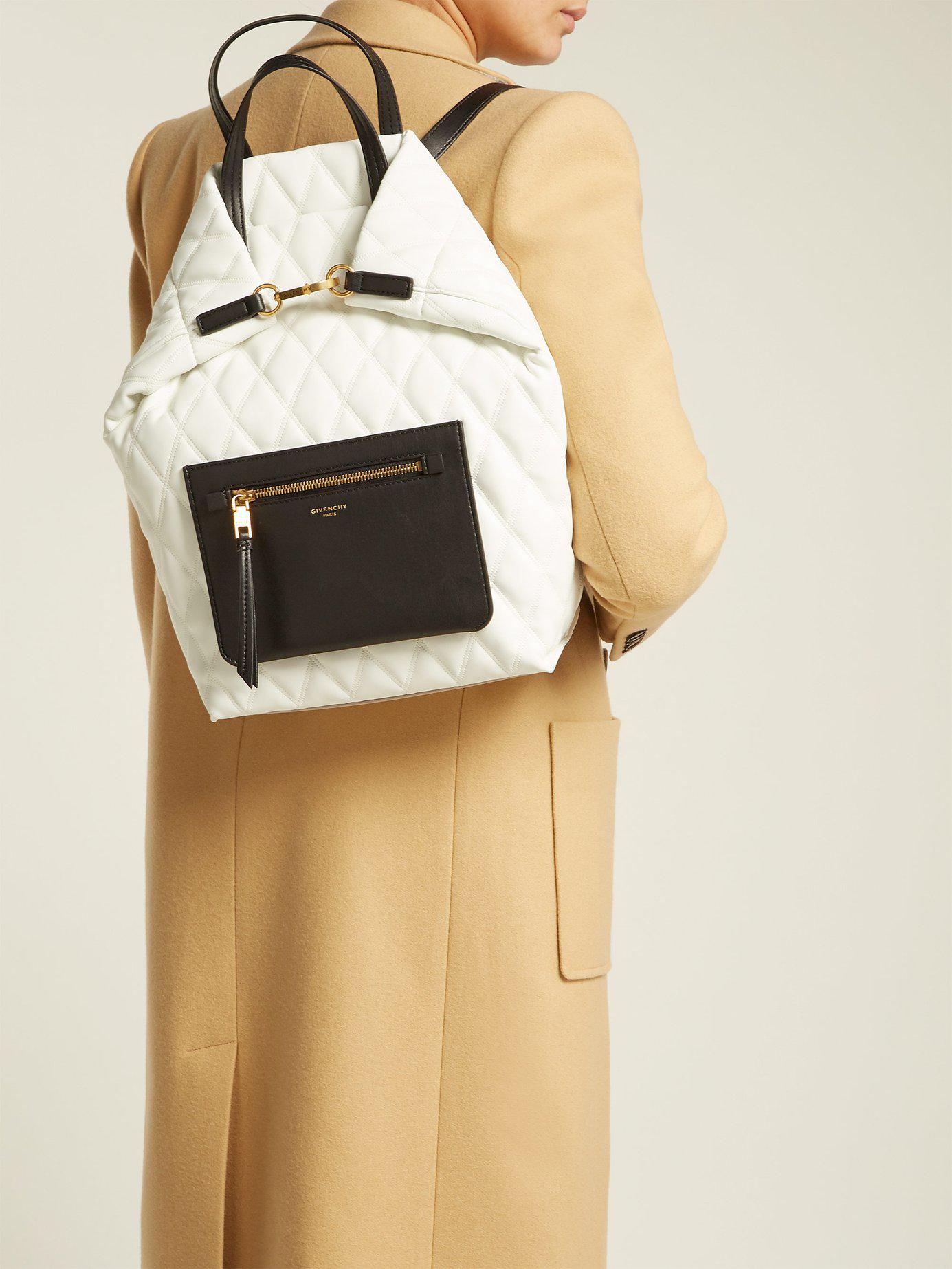 givenchy quilted backpack