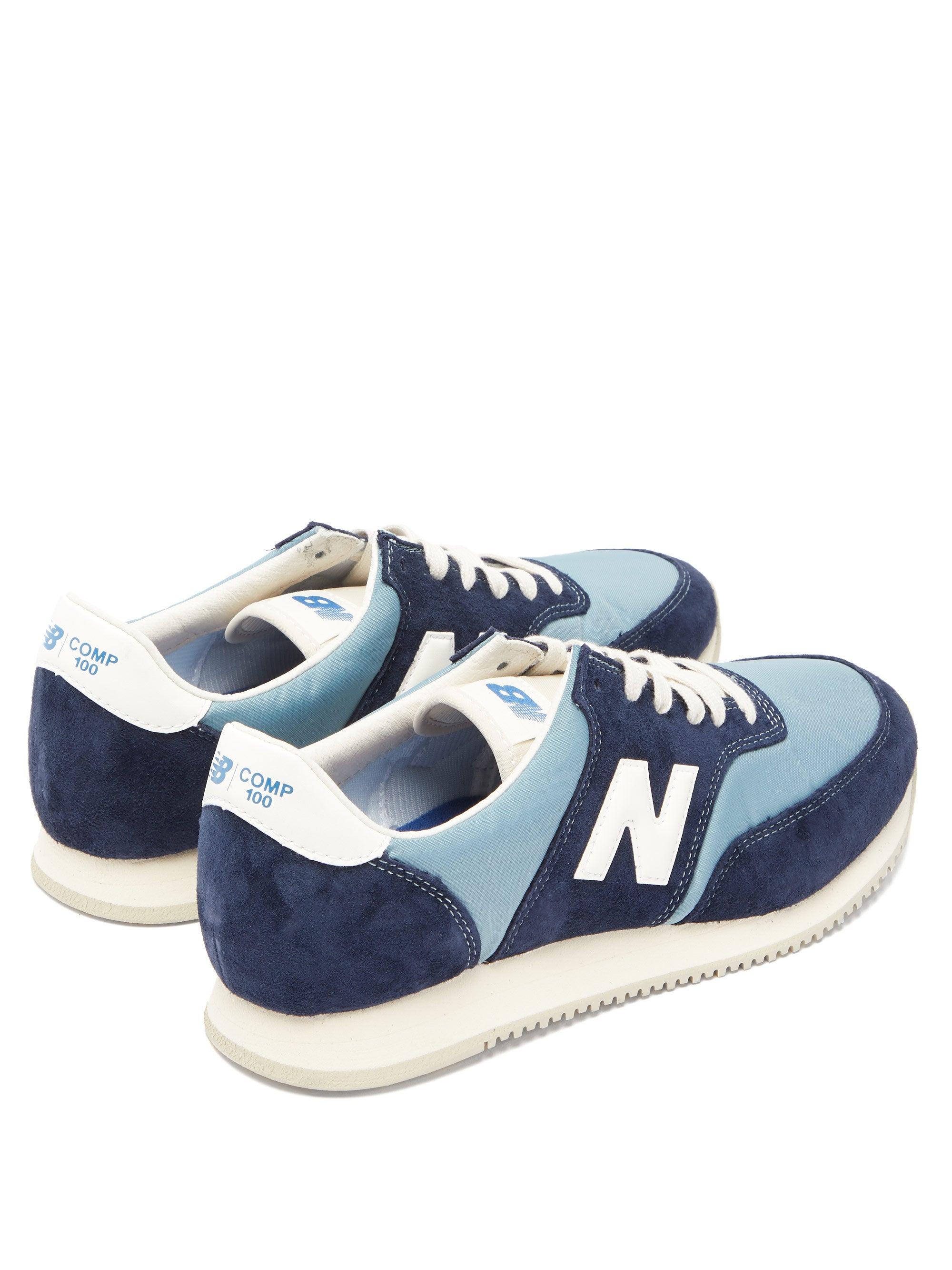 New Balance Suede Comp 100 in Blue for Men | Lyst