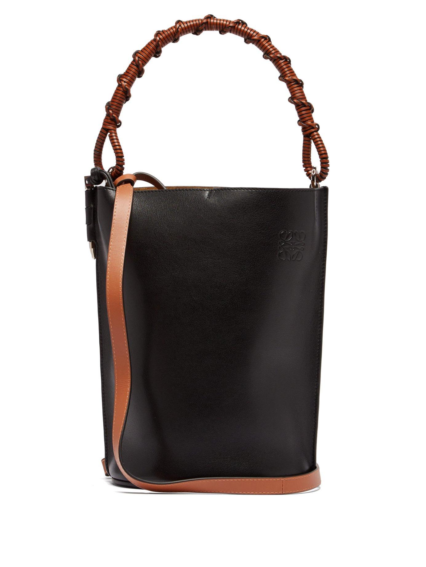 Loewe Gate Pocket Classic Calf Leather Bucket Bag