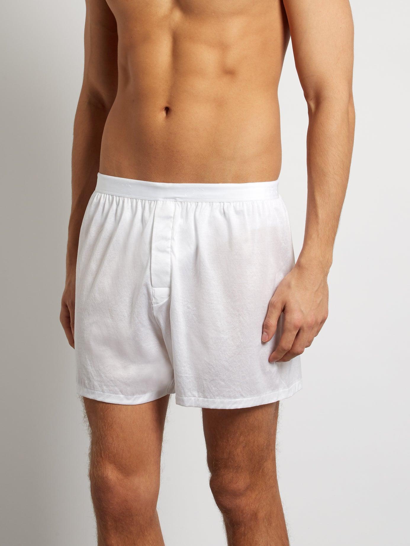 Derek Rose Lewis Cotton-jersey Boxer Shorts in White for Men | Lyst Canada