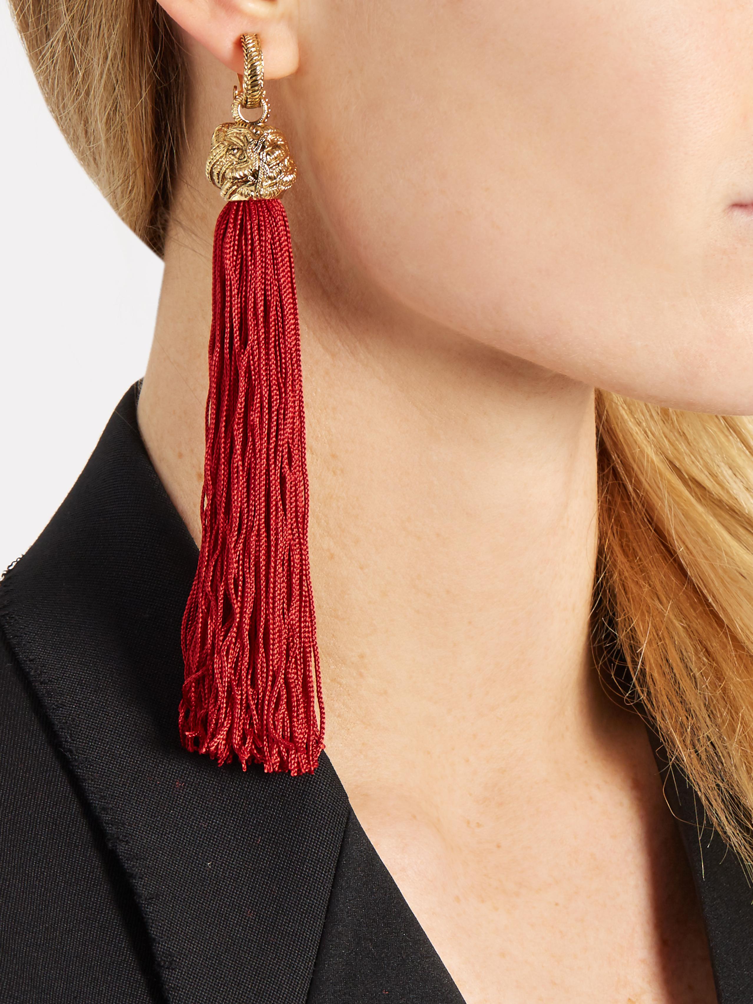 saint laurent loulou earrings