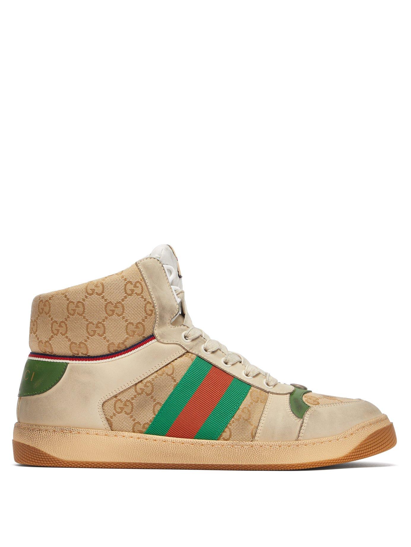 gucci screener high top