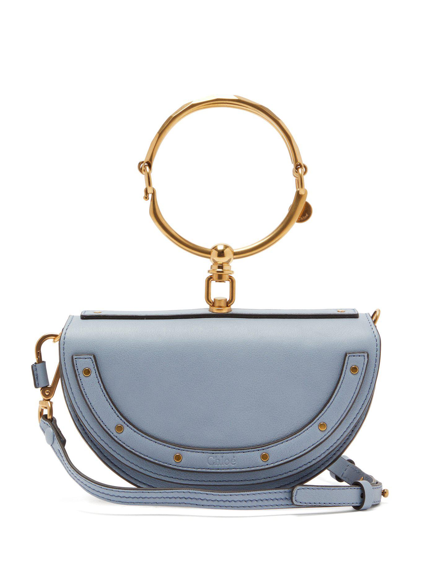 chloe light blue bag