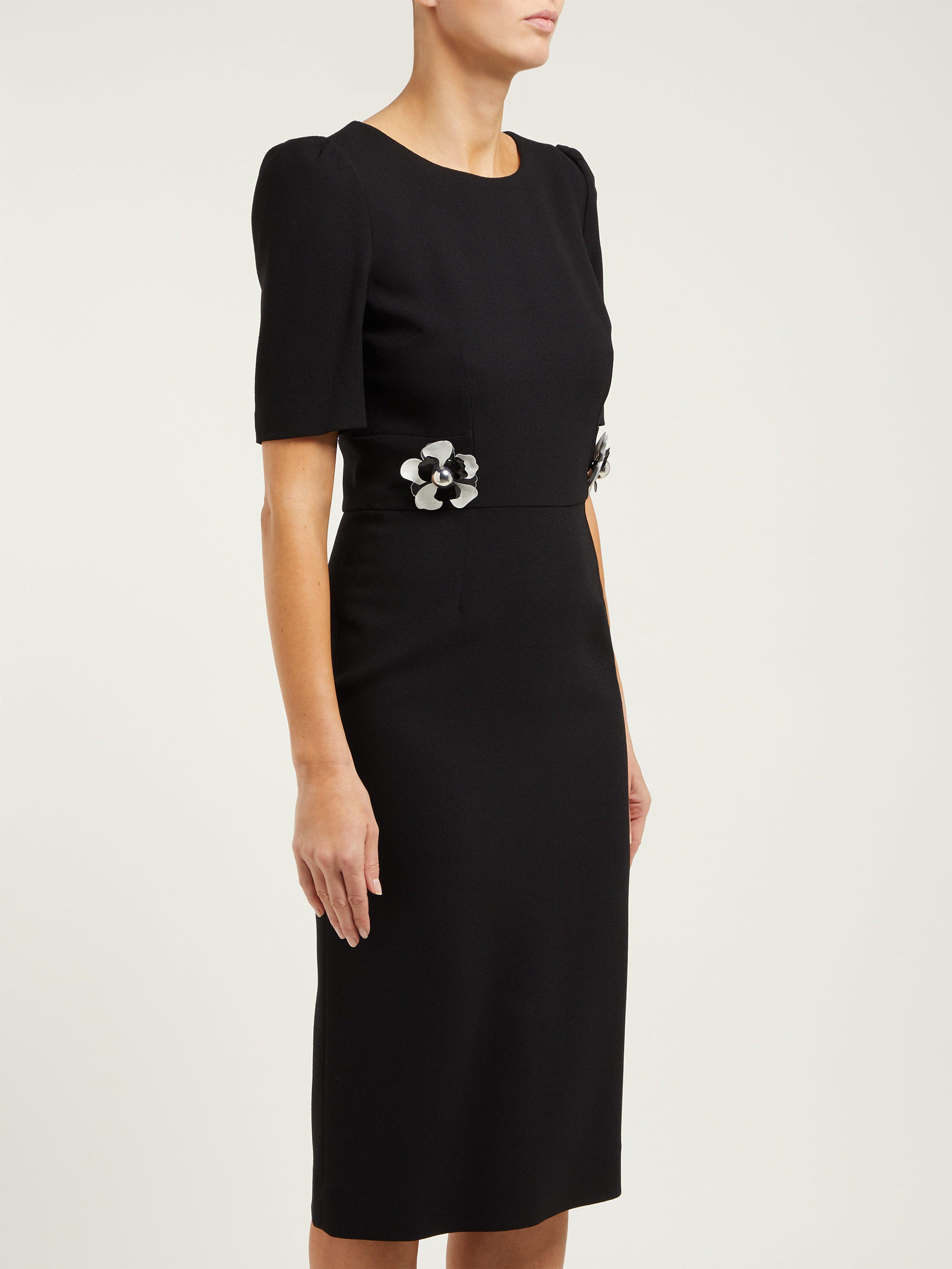 hush freesia midi dress