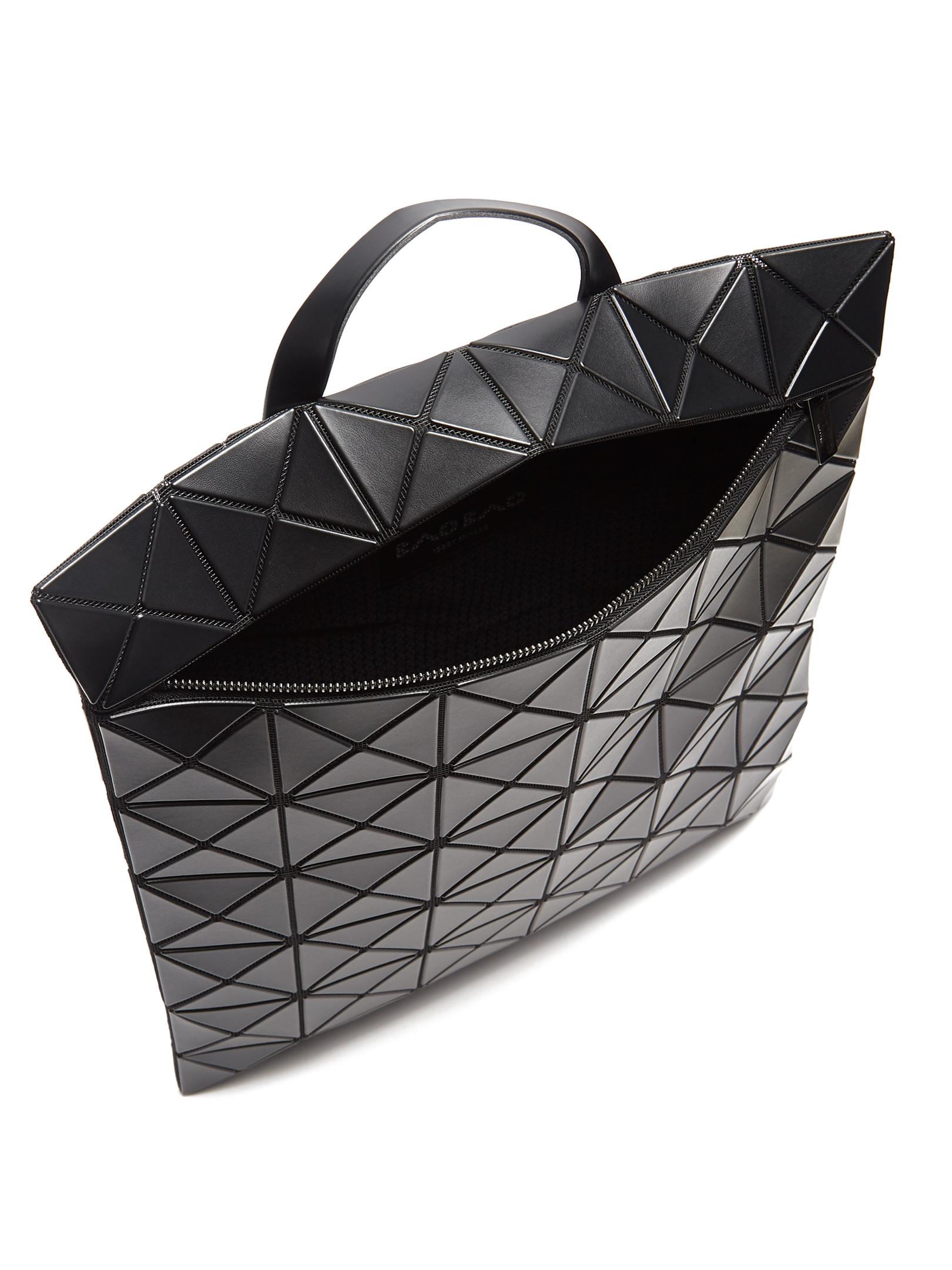 Bao Bao Issey Miyake Flat Pack Matte Backpack in Black for Men | Lyst