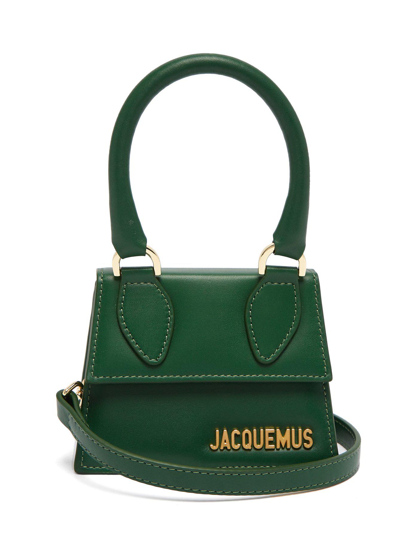 Jacquemus Le Chiquita Leather Micro Bag in Green | Lyst