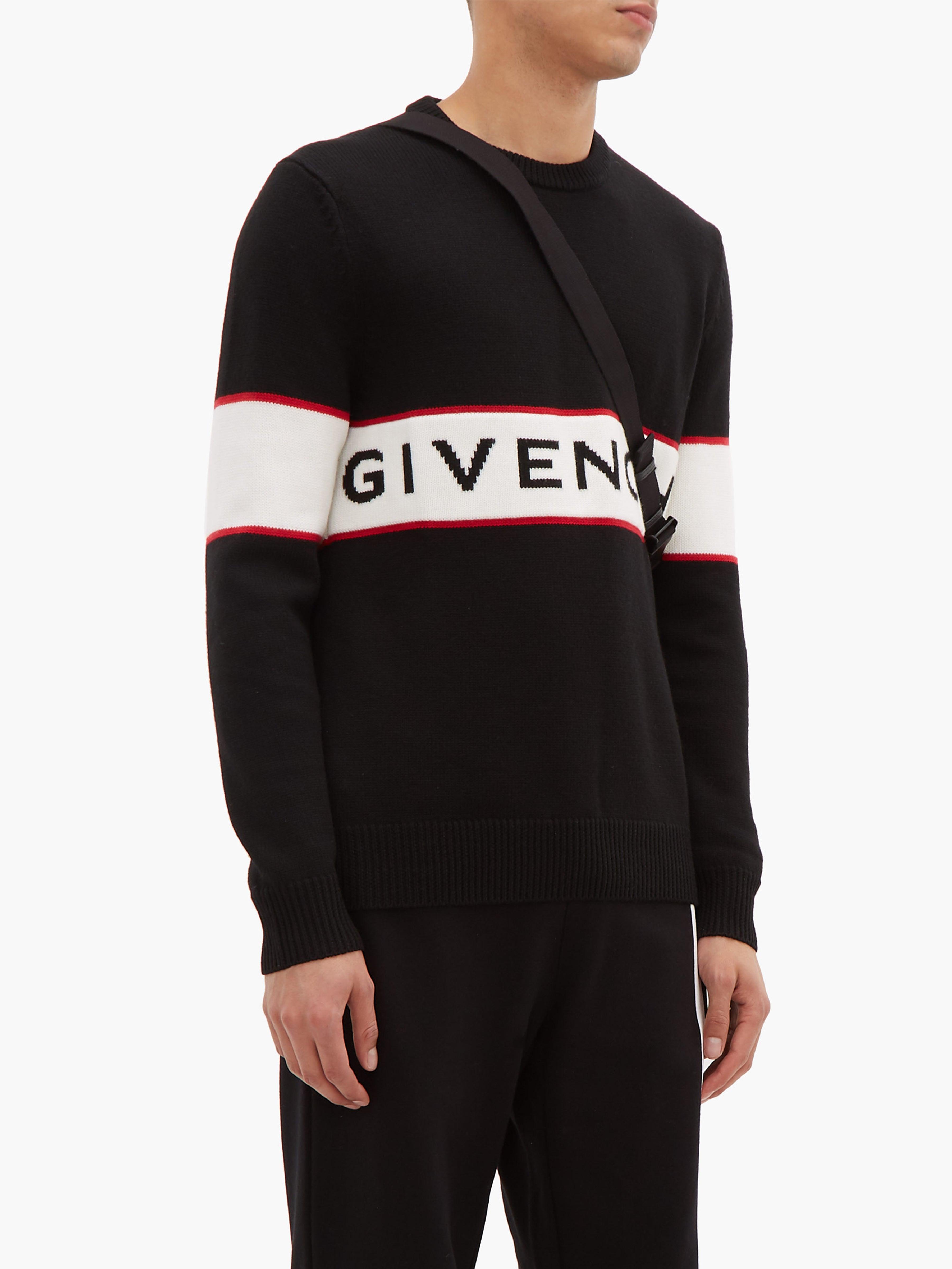 Givenchy intarsia top wool sweater