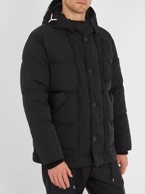 givenchy hooded down parka