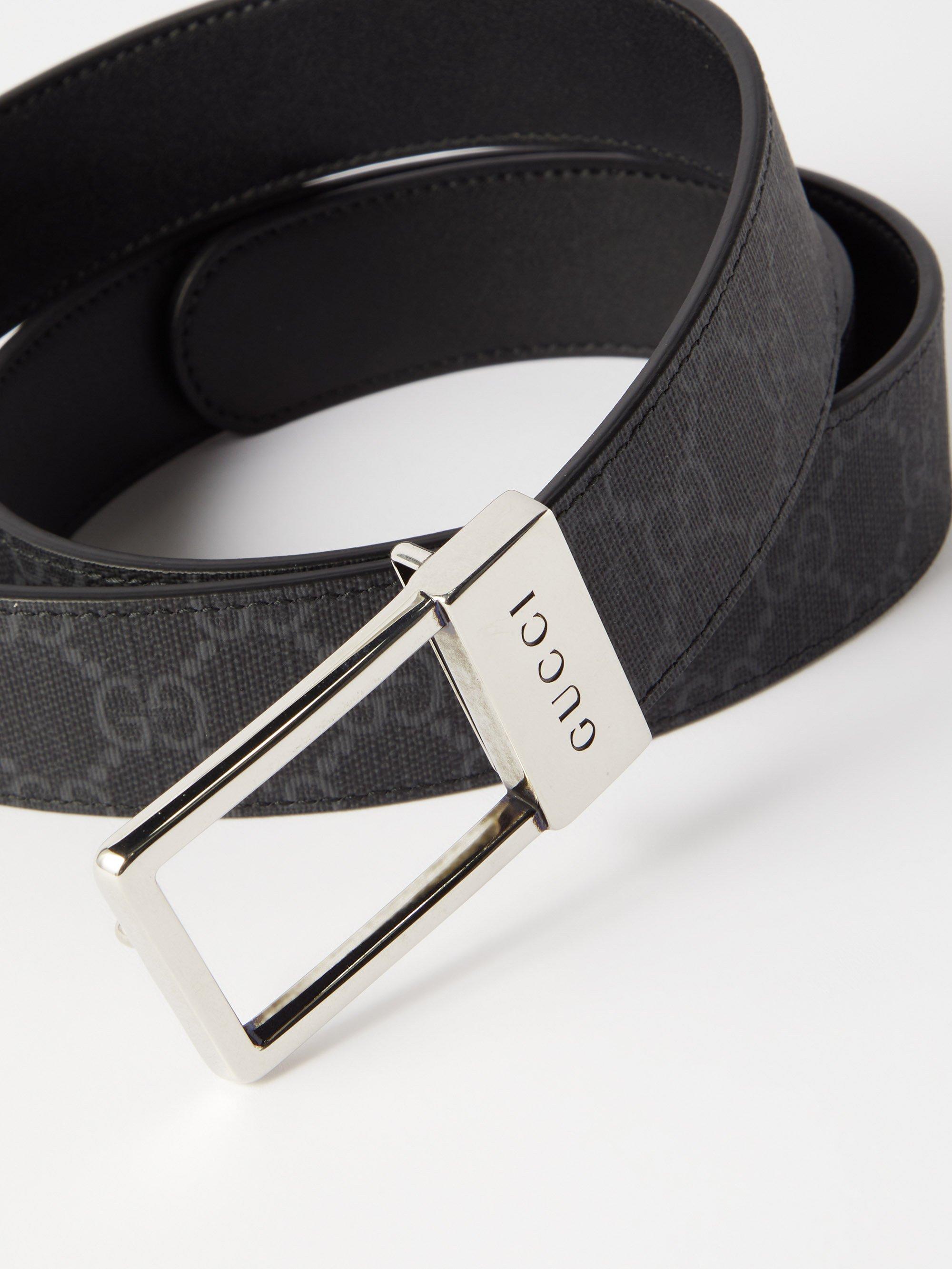 Gucci 'GG Supreme' canvas belt, Men's Accessories