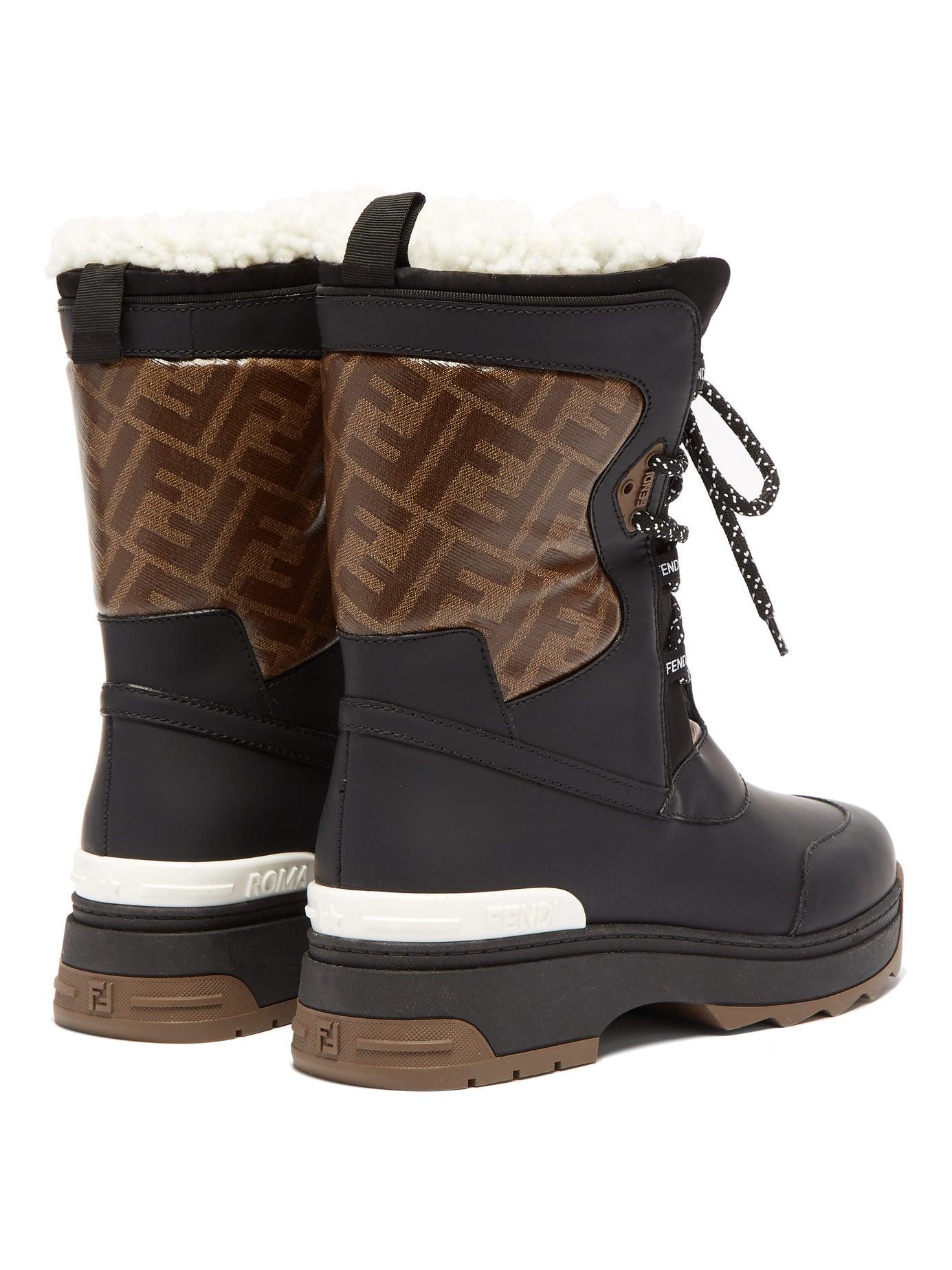 fendi t rex snow boots