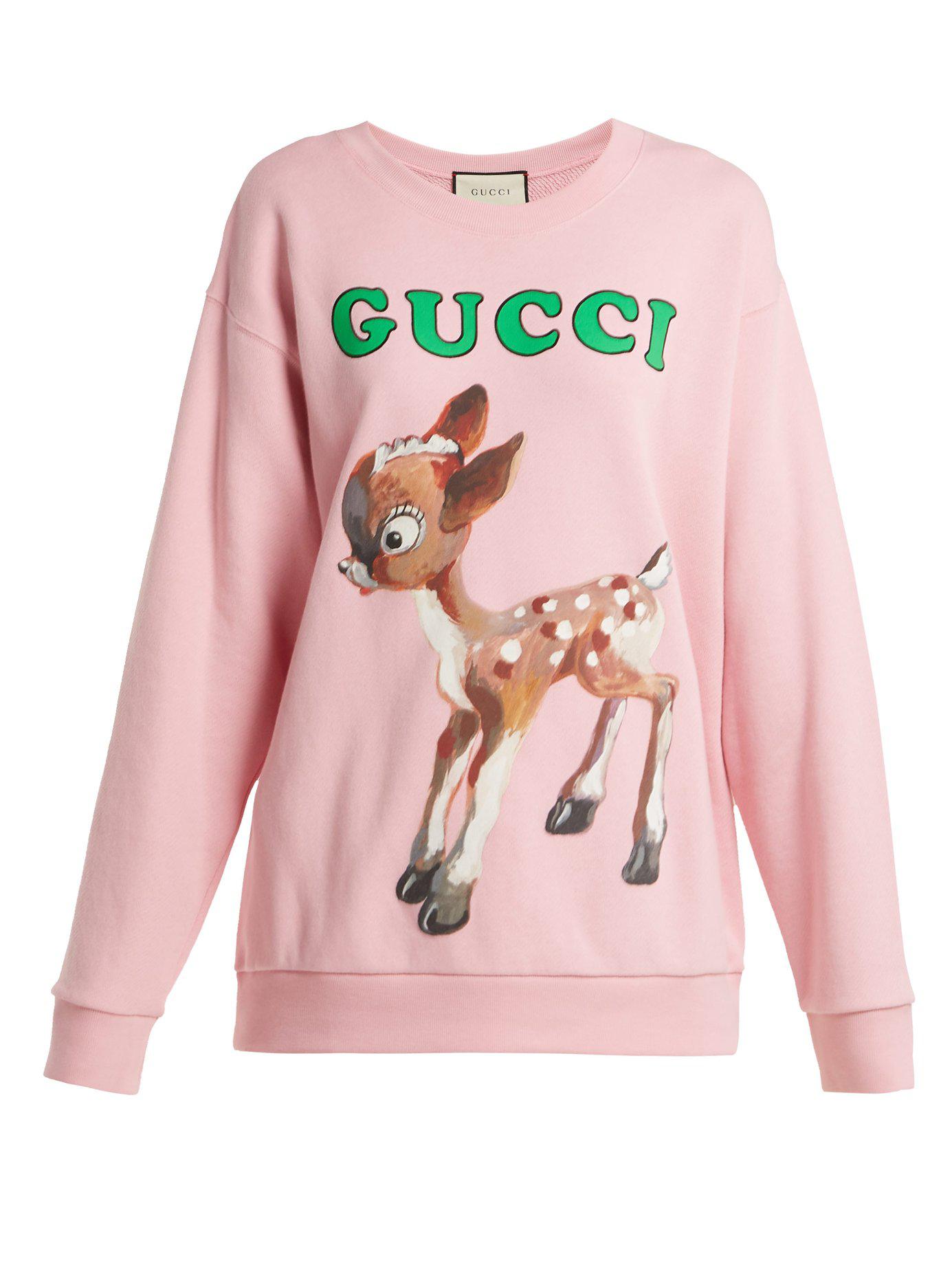 Gucci top fawn sweatshirt