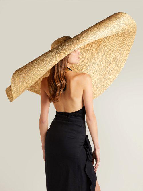 Jacquemus Le Grand Chapeau Bomba Hat in Natural | Lyst