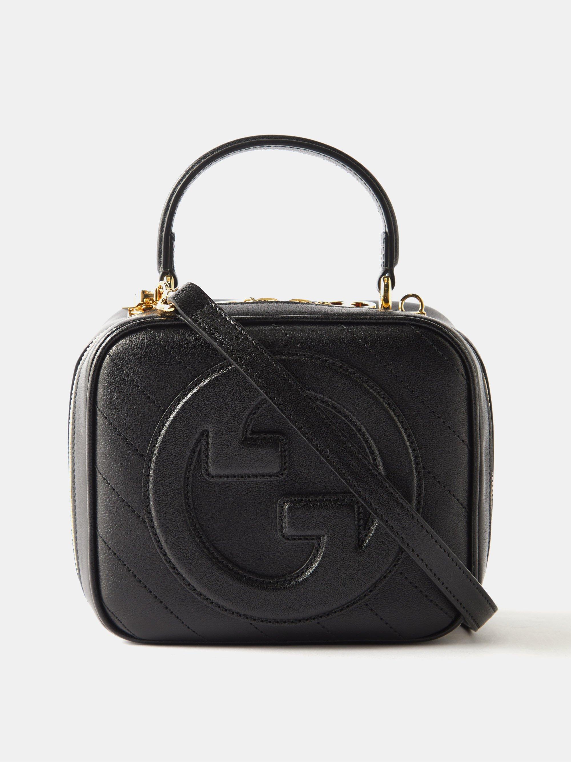 Gucci Blondie Leather Handbag in Black | Lyst