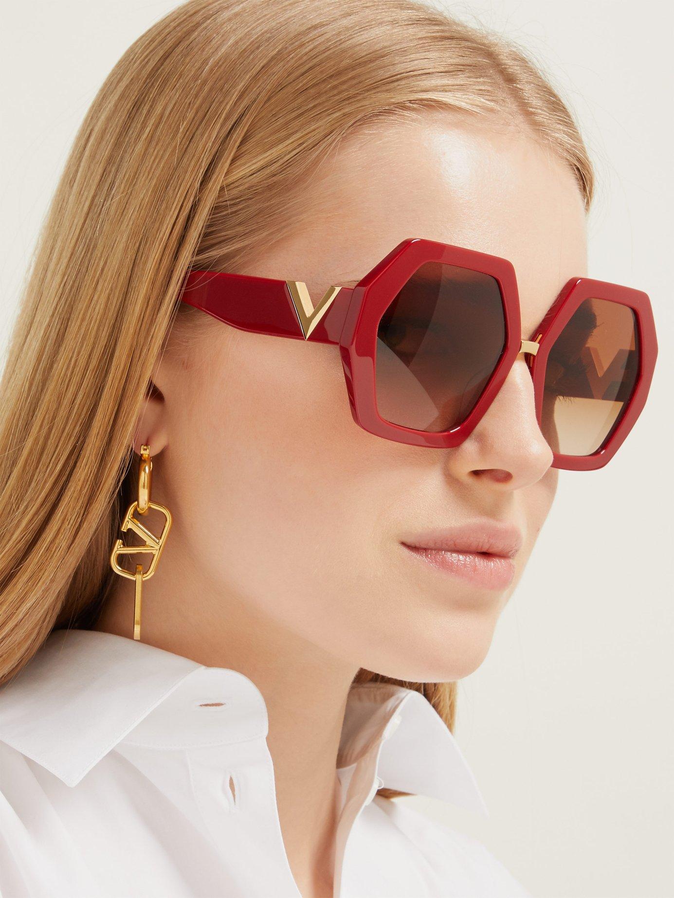 Valentino Red Sunglasses Sale, 60% OFF | centro-innato.com