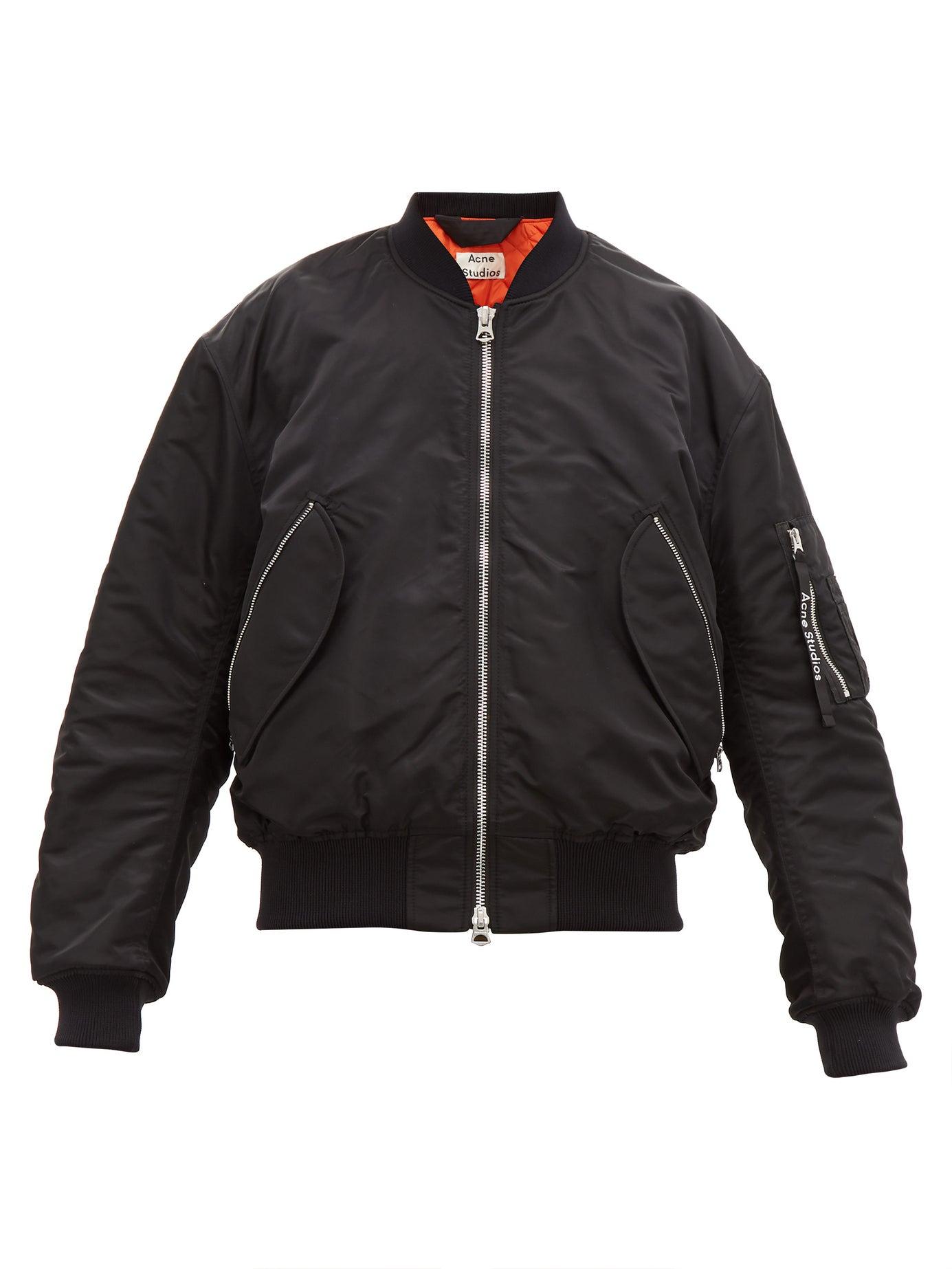 ACNE STUDIOS MAKIO MA 1 BOMBER JACKET