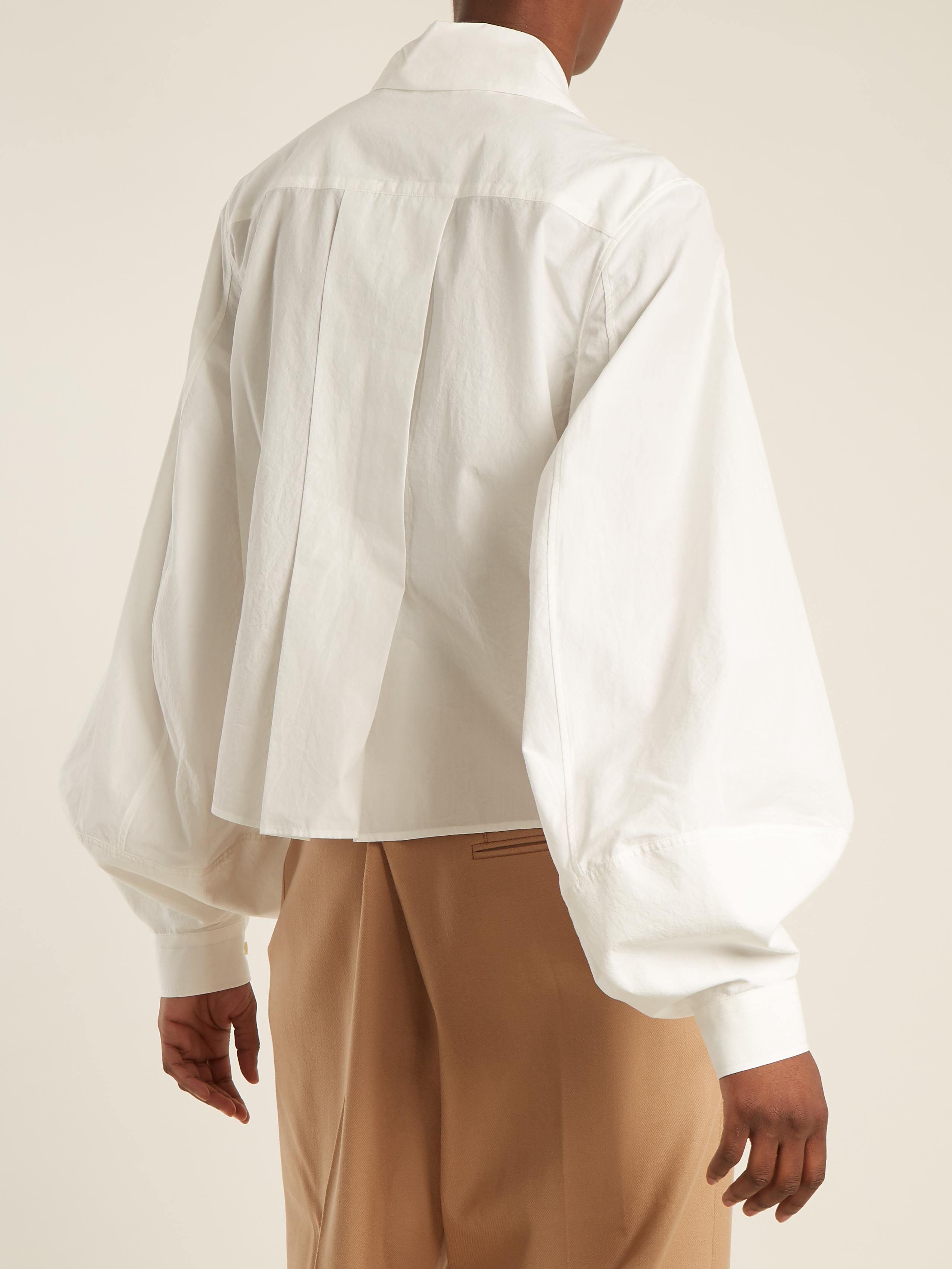 le.ema balloon sleeve blouse