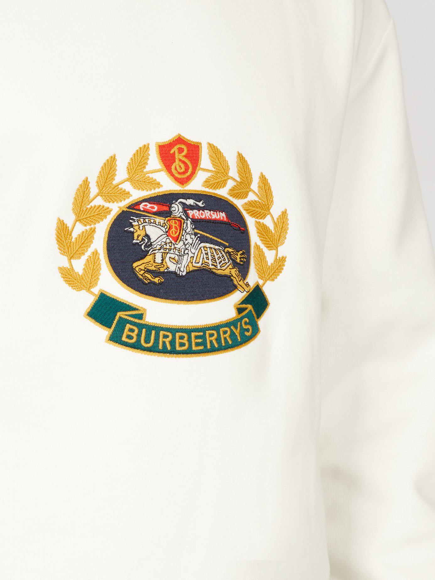 burberry crest