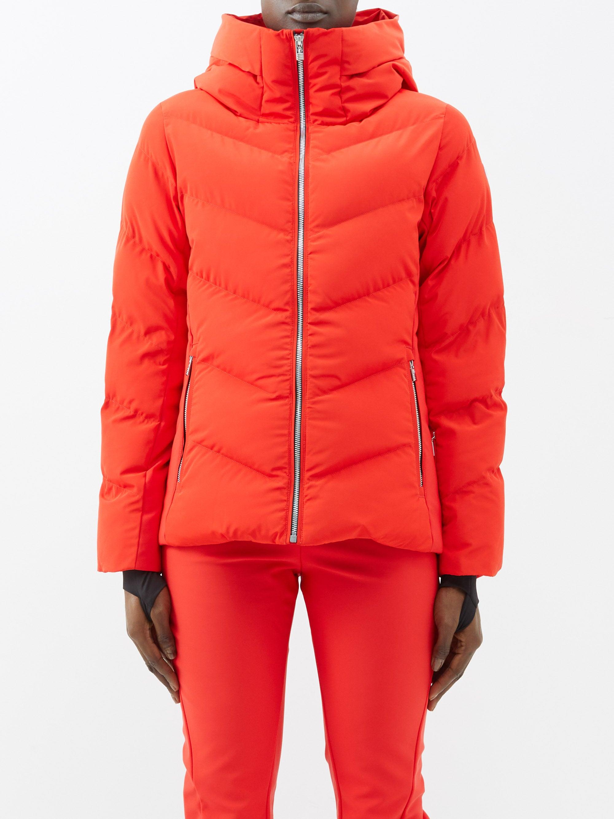 Fusalp Delphine Ii Hooded Ski Jacket in Red | Lyst