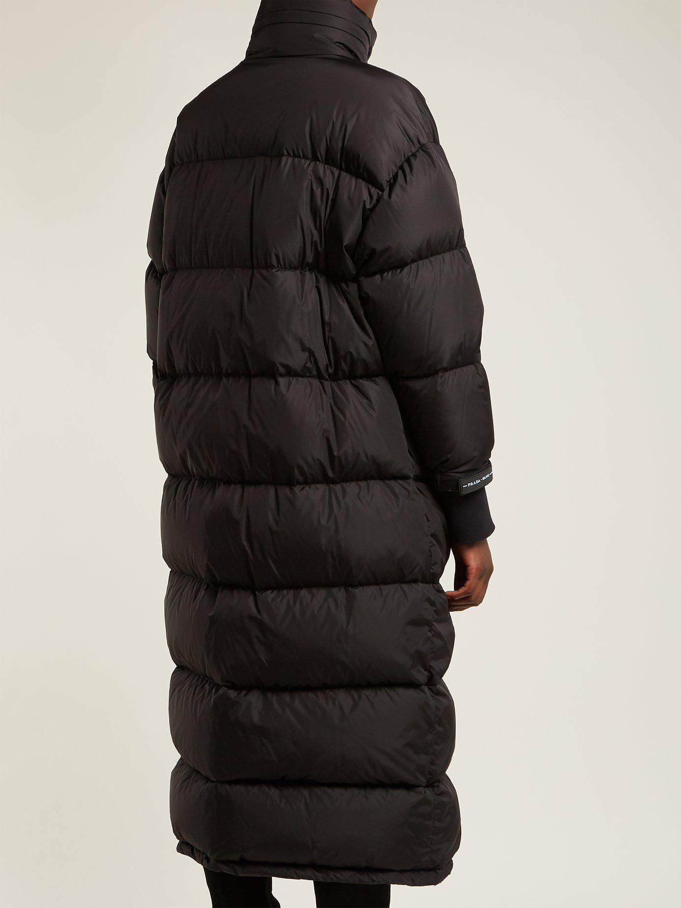 prada quilted down jacket